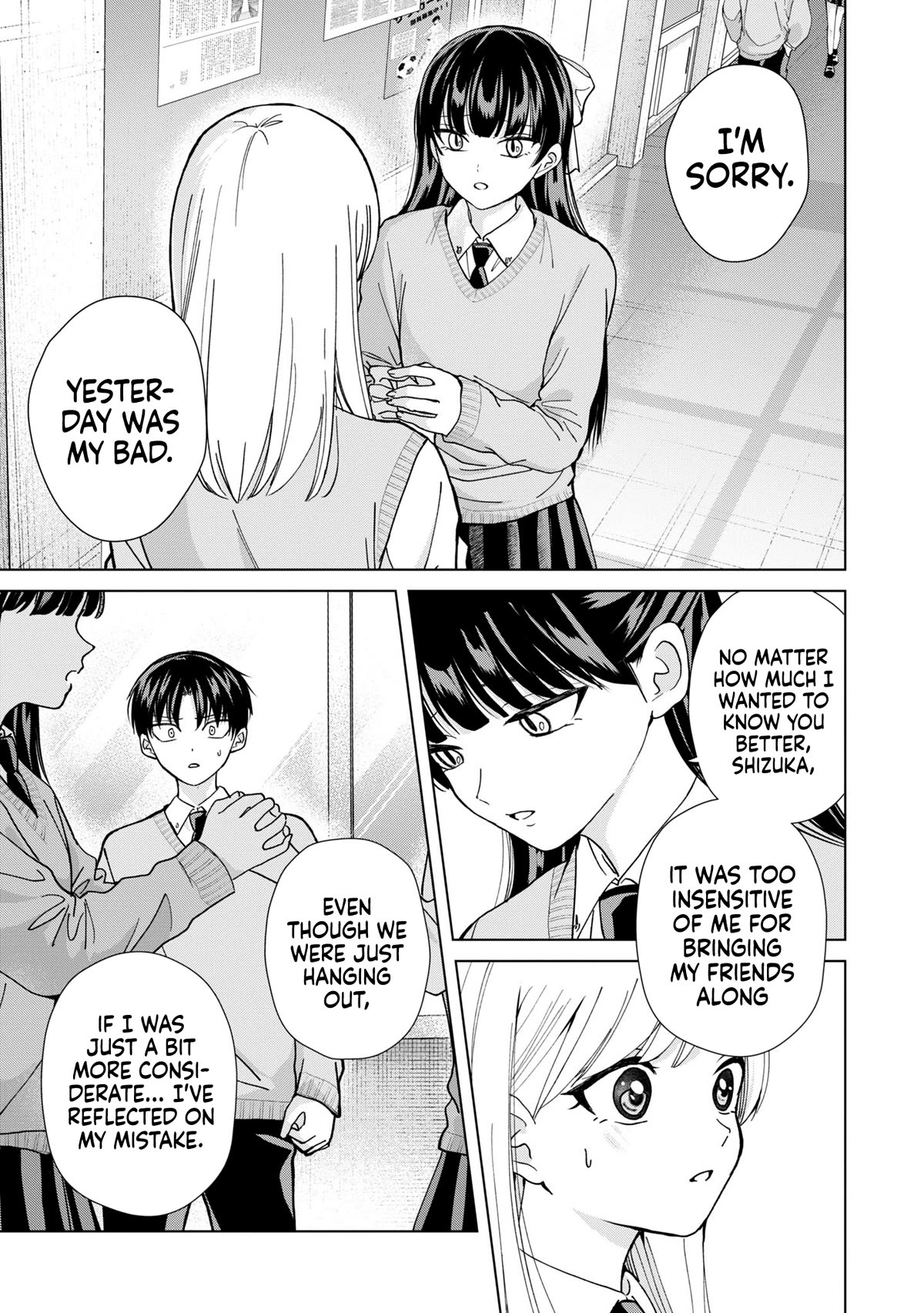 Kusunoki-san Failed to Debut in High School Chapter 12 page 21 - Chapter 12: With a communication disorder, friends of friends may as well be enemies