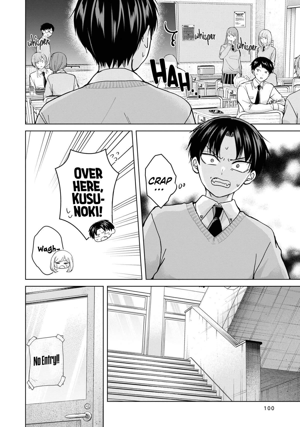 Kusunoki-san Failed to Debut in High School Chapter 12 page 8 - Chapter 12: With a communication disorder, friends of friends may as well be enemies
