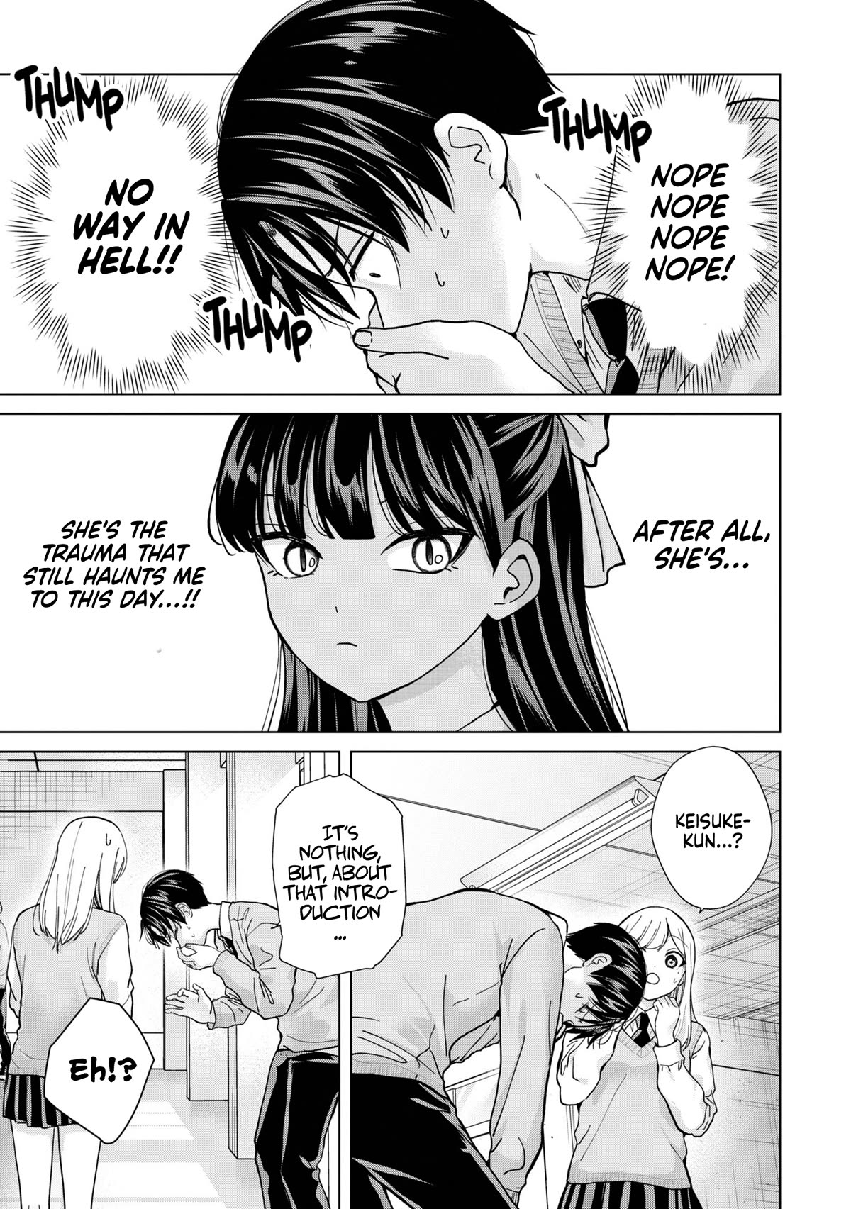 Kusunoki-san Failed to Debut in High School Chapter 13 page 3 - Chapter 13: She is the trauma that still haunts me to this day
