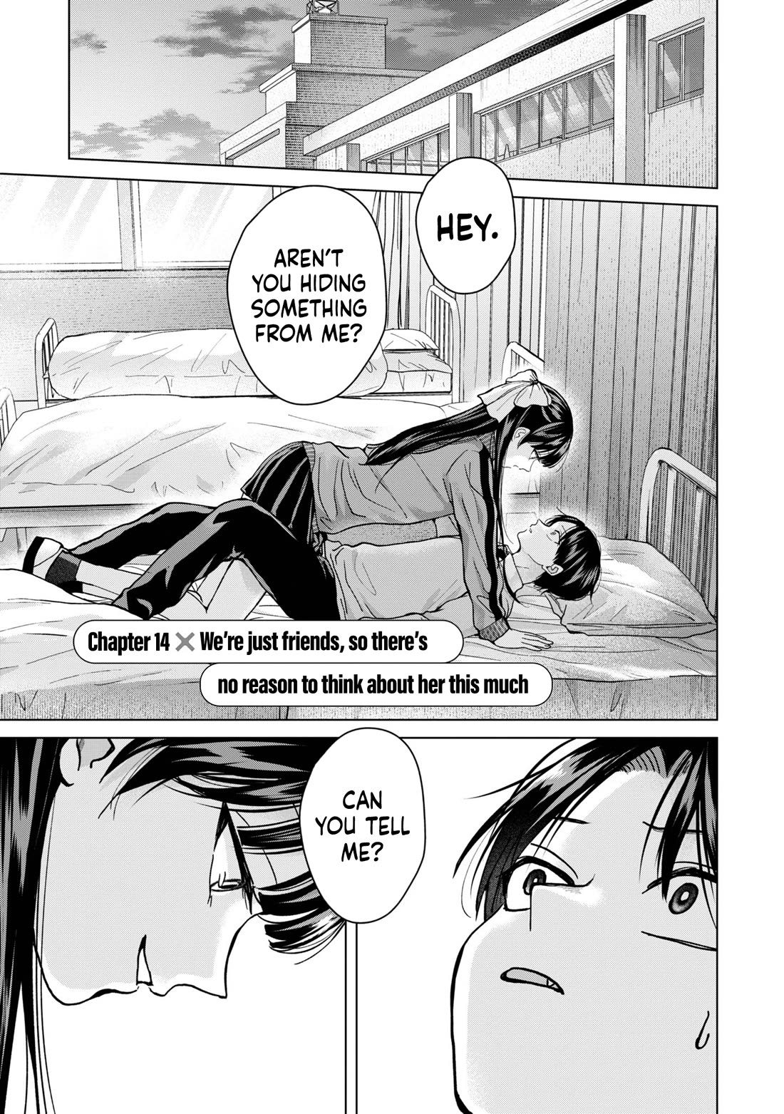 Kusunoki-san Failed to Debut in High School Chapter 14 page 1 - Chapter 14: We're just friends, so there's no reason to think about her this much