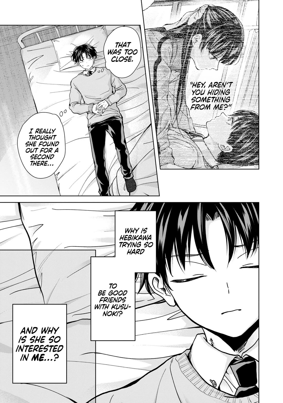 Kusunoki-san Failed to Debut in High School Chapter 14 page 11 - Chapter 14: We're just friends, so there's no reason to think about her this much