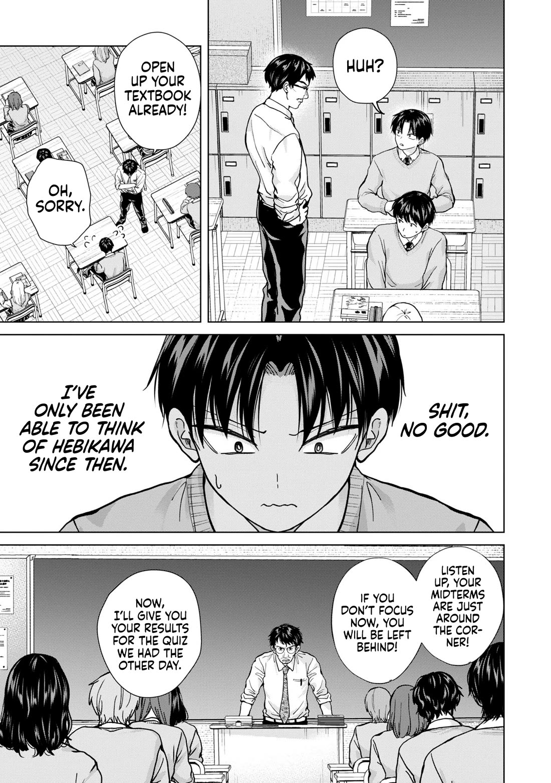 Kusunoki-san Failed to Debut in High School Chapter 14 page 13 - Chapter 14: We're just friends, so there's no reason to think about her this much