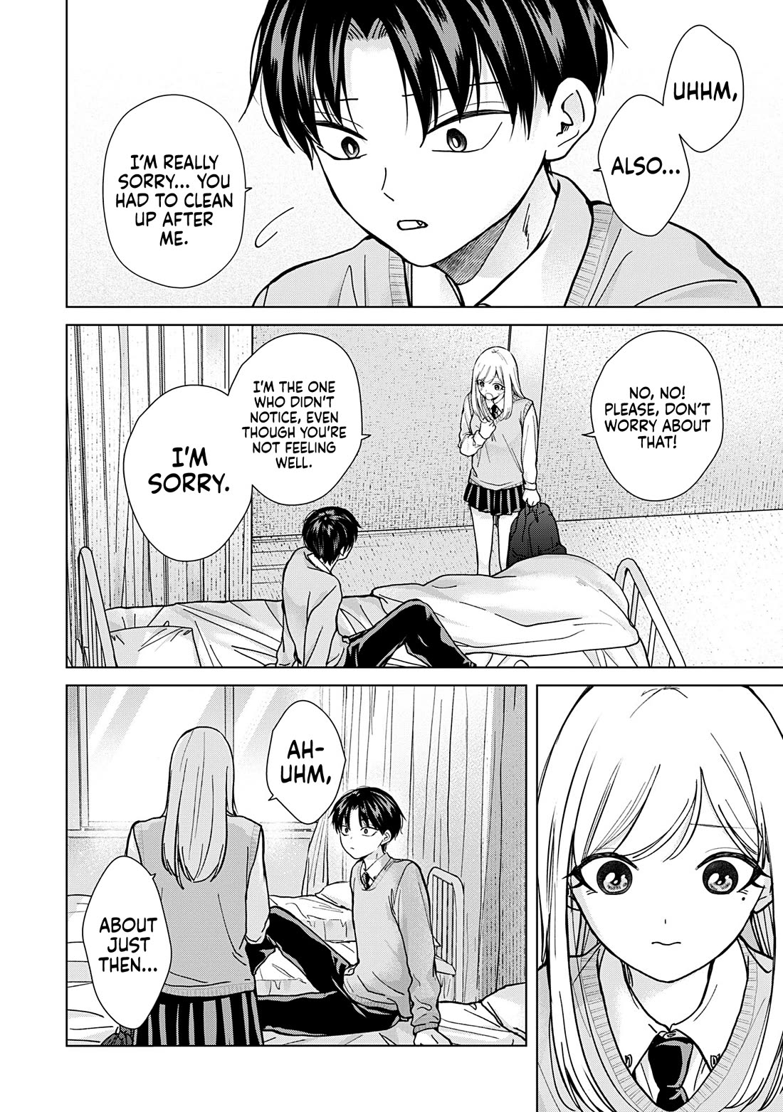 Kusunoki-san Failed to Debut in High School Chapter 14 page 8 - Chapter 14: We're just friends, so there's no reason to think about her this much