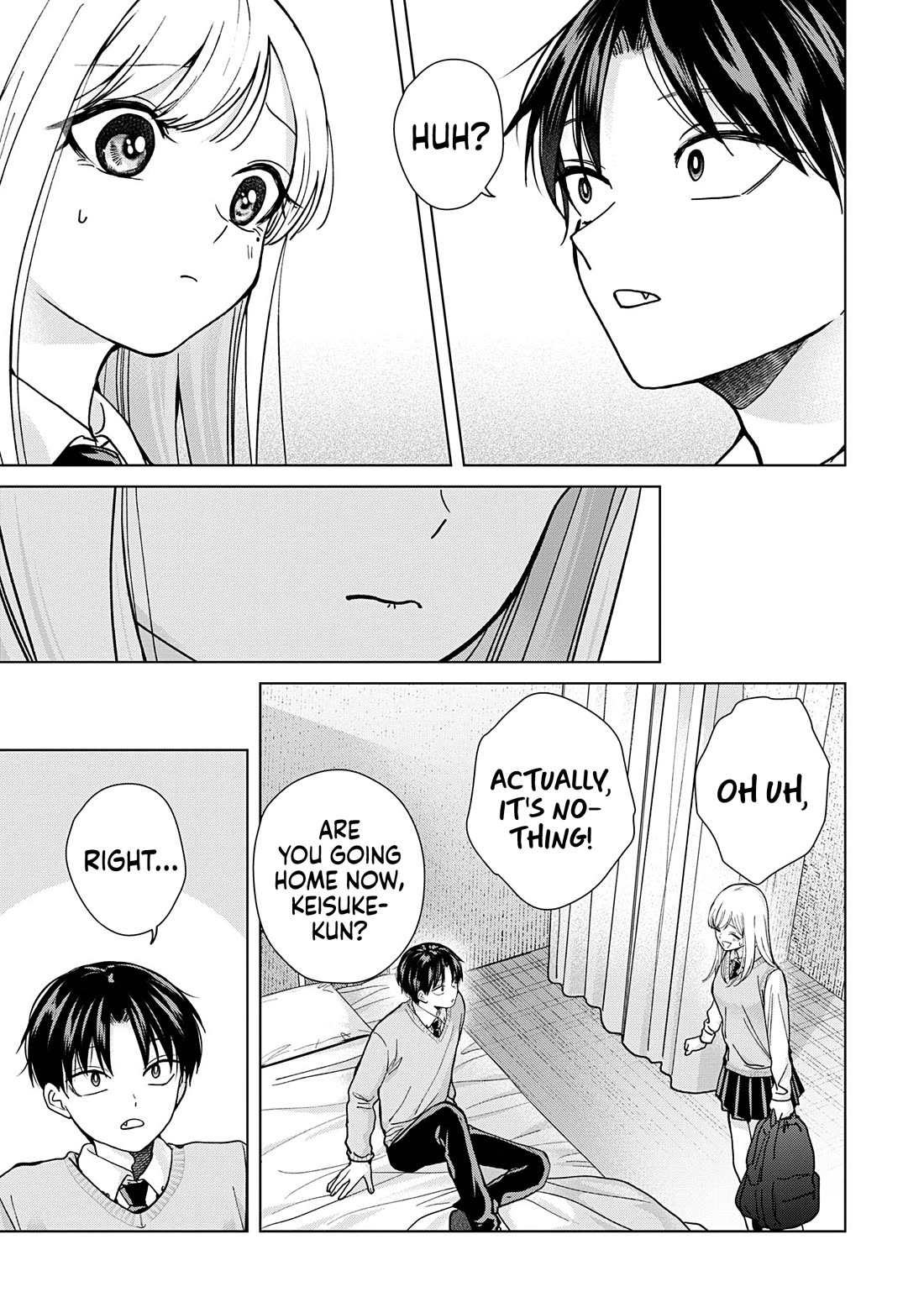Kusunoki-san Failed to Debut in High School Chapter 14 page 9 - Chapter 14: We're just friends, so there's no reason to think about her this much