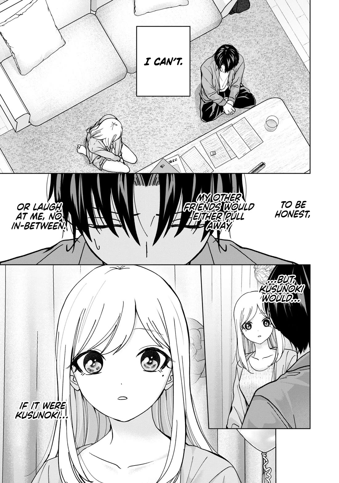 Kusunoki-san Failed to Debut in High School Chapter 15 page 12 - Chapter 15: To be honest, they'd either pull away or laugh at me