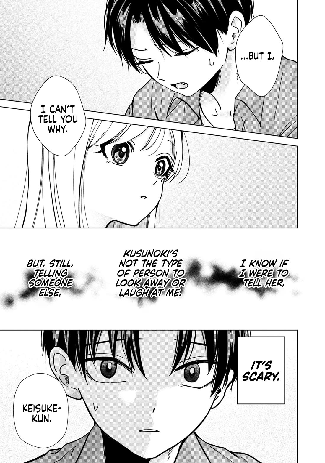 Kusunoki-san Failed to Debut in High School Chapter 15 page 14 - Chapter 15: To be honest, they'd either pull away or laugh at me