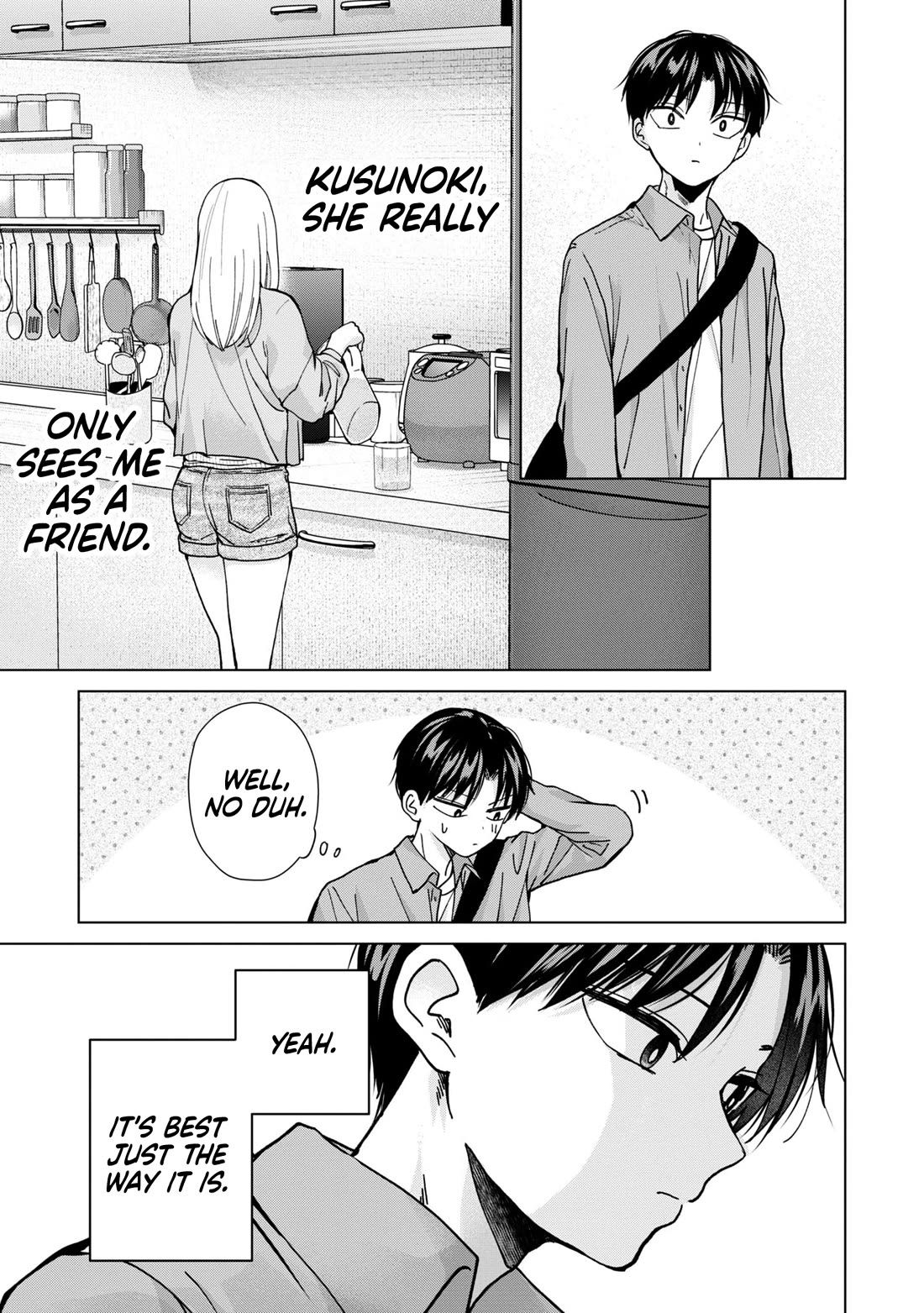 Kusunoki-san Failed to Debut in High School Chapter 15 page 6 - Chapter 15: To be honest, they'd either pull away or laugh at me