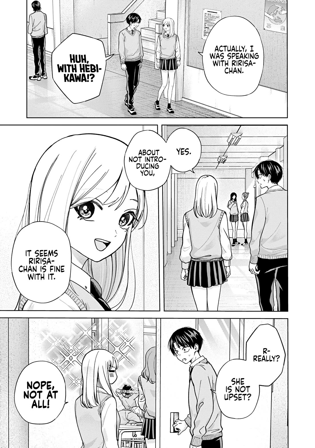 Kusunoki-san Failed to Debut in High School Chapter 17 page 3 - Chapter 17: My high school life is just beginning