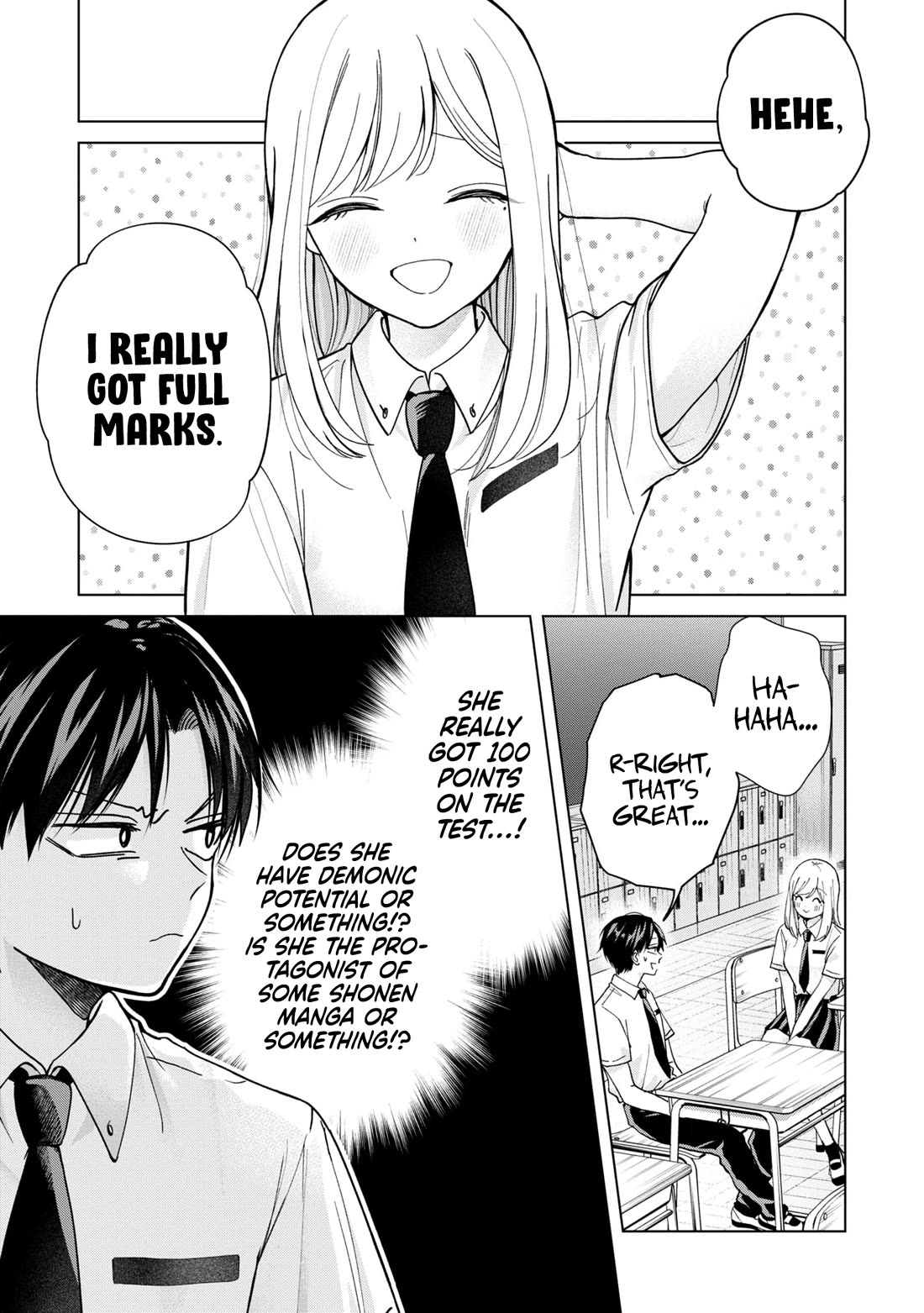 Kusunoki-san Failed to Debut in High School Chapter 17 page 9 - Chapter 17: My high school life is just beginning