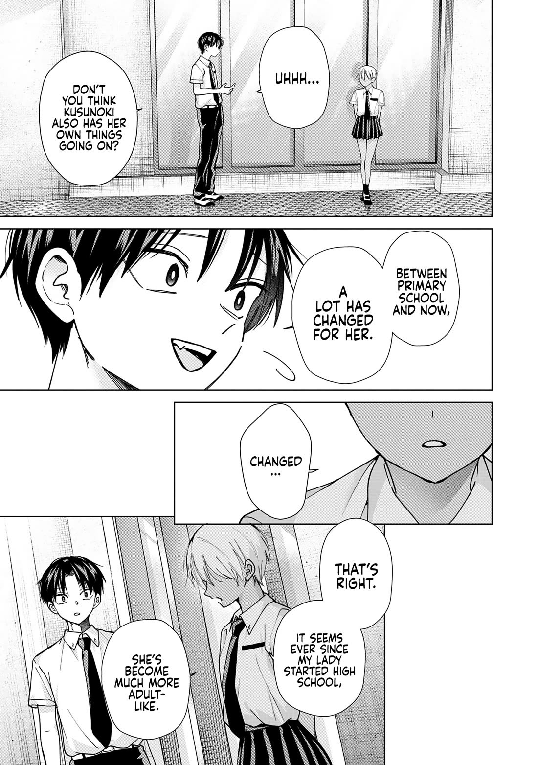Kusunoki-san Failed to Debut in High School Chapter 18 page 19 - Chapter 18: My lady's already on a different stage than me
