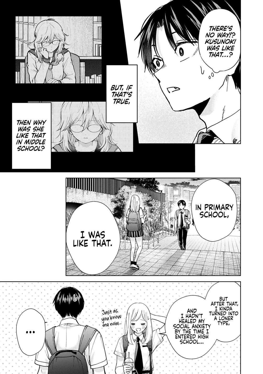 Kusunoki-san Failed to Debut in High School Chapter 18 page 9 - Chapter 18: My lady's already on a different stage than me
