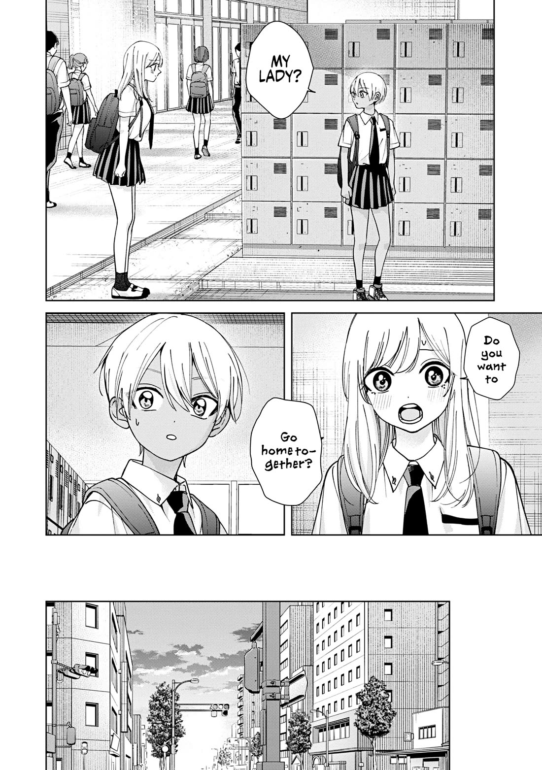 Kusunoki-san Failed to Debut in High School Chapter 19 page 18 - Chapter 19: And at that moment I fell for my lady