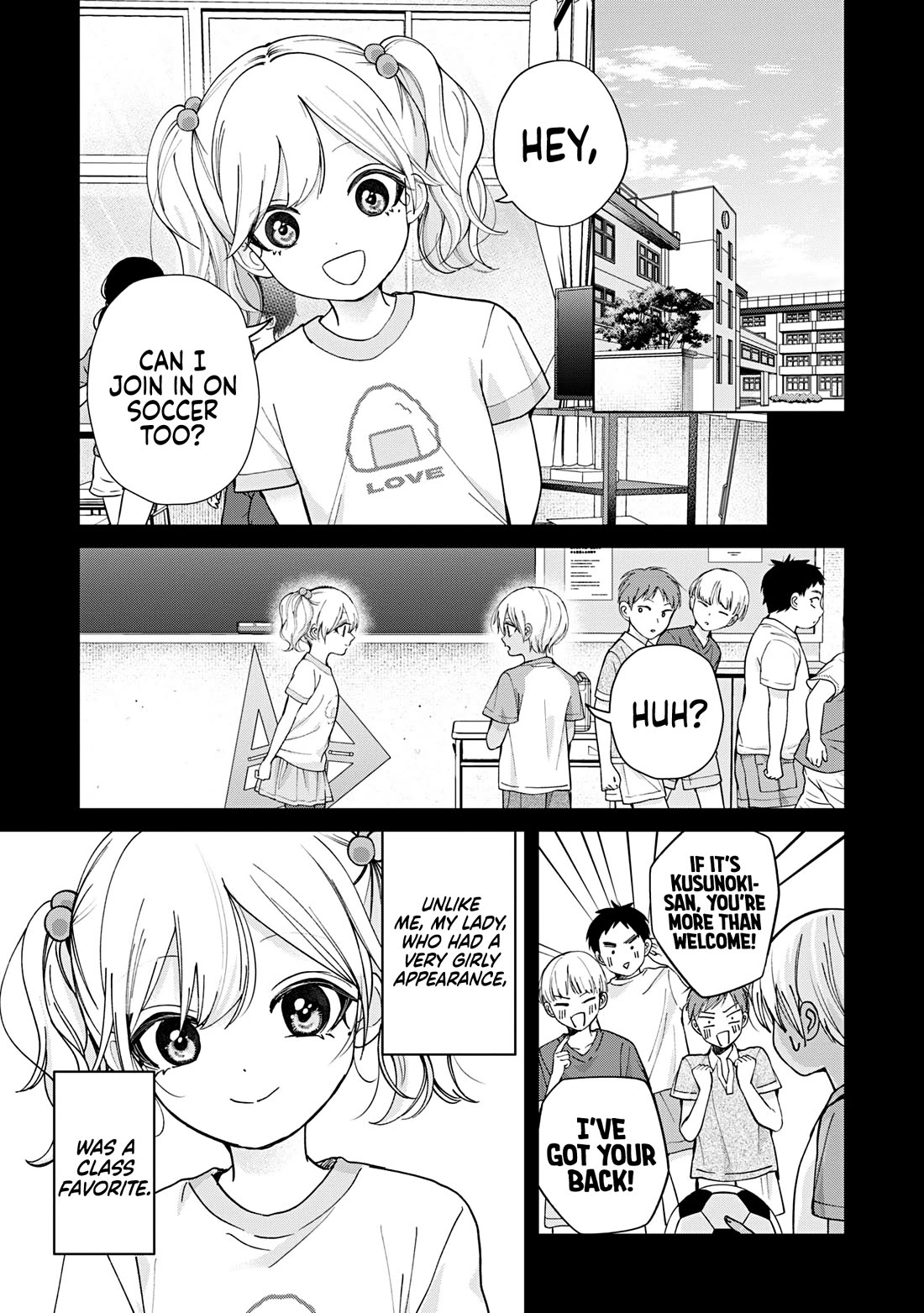 Kusunoki-san Failed to Debut in High School Chapter 19 page 3 - Chapter 19: And at that moment I fell for my lady