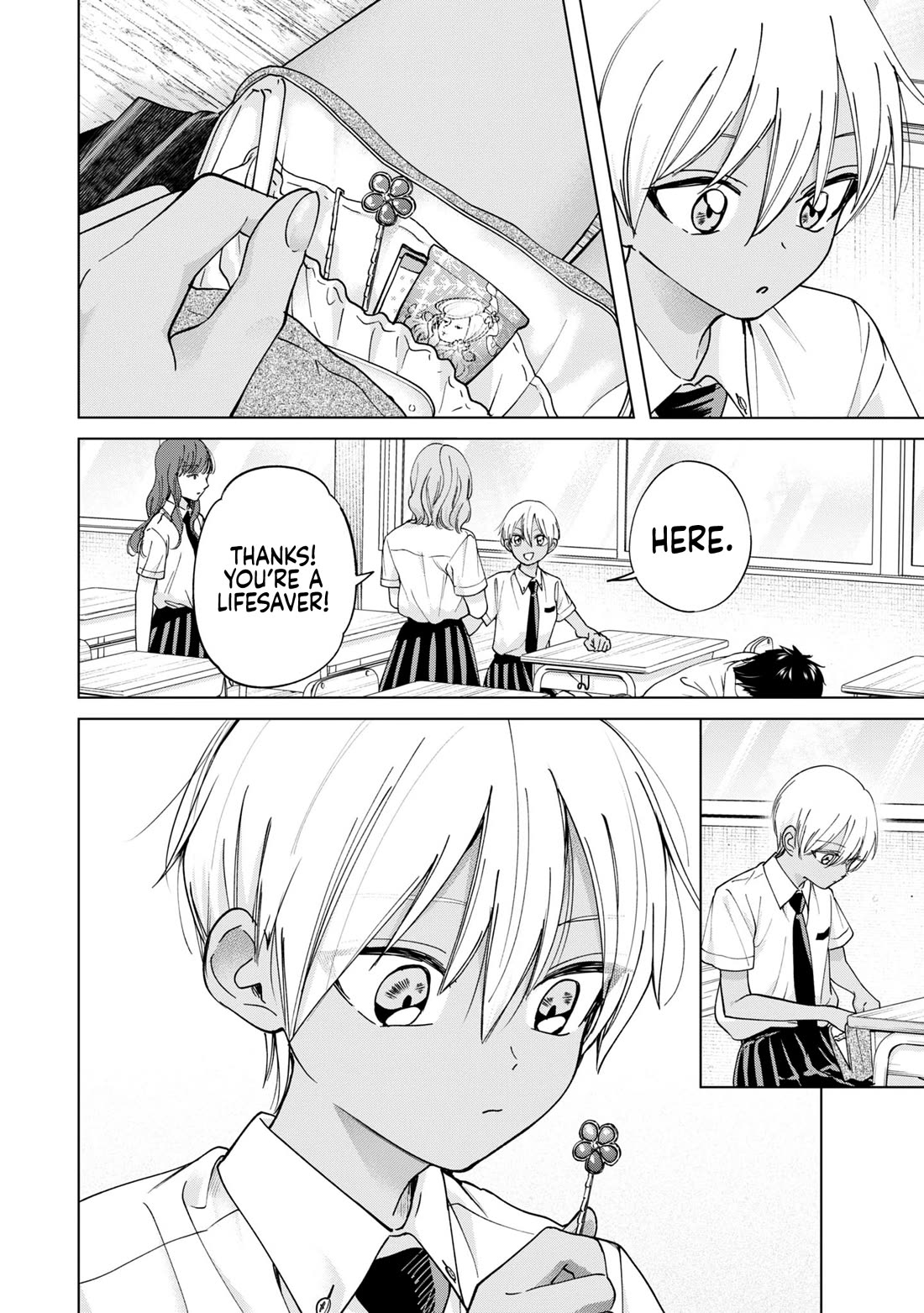 Kusunoki-san Failed to Debut in High School Chapter 20 page 10 - Chapter 20: It's true, if you look closely, she does have a beautiful face.