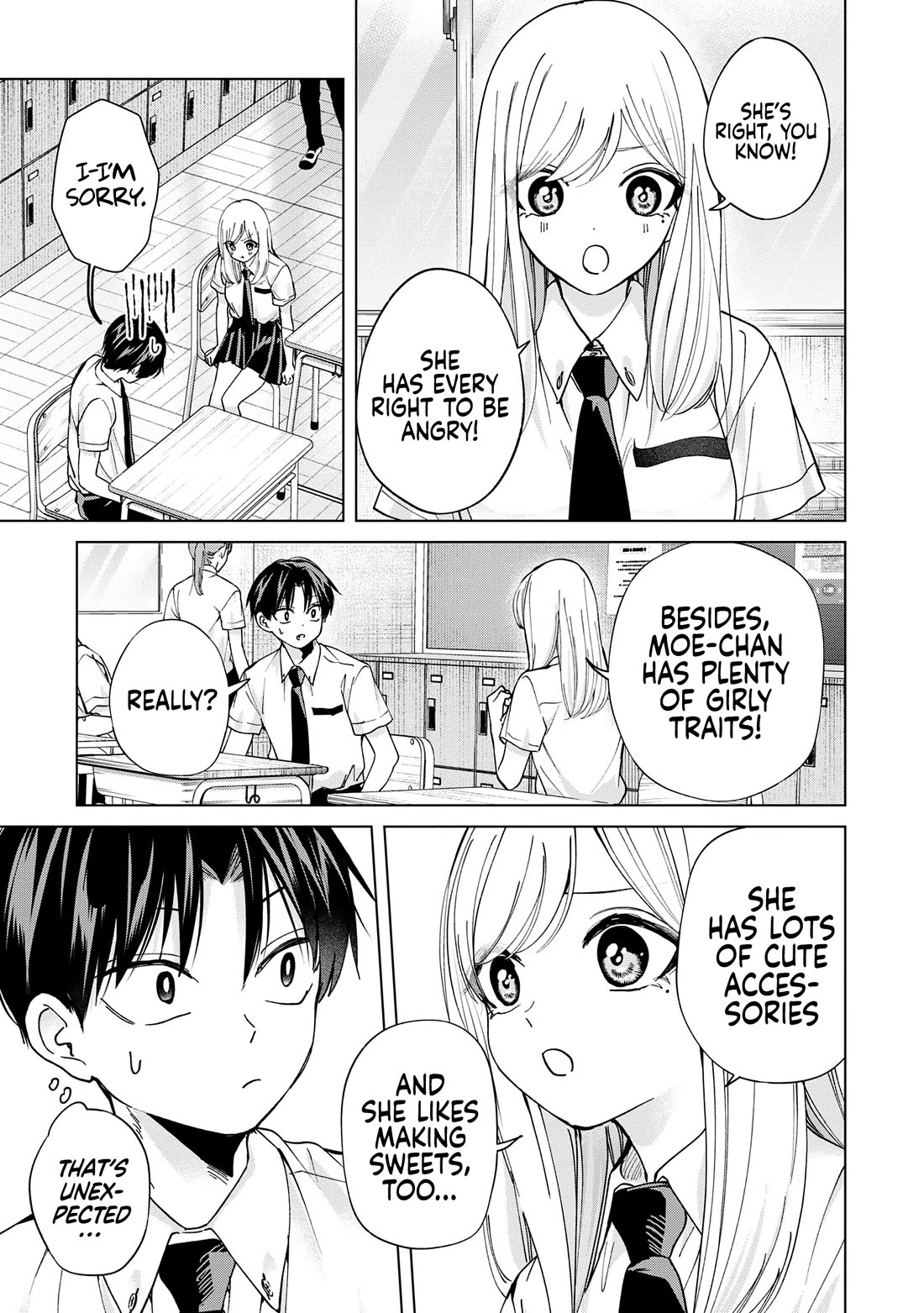 Kusunoki-san Failed to Debut in High School Chapter 20 page 11 - Chapter 20: It's true, if you look closely, she does have a beautiful face.
