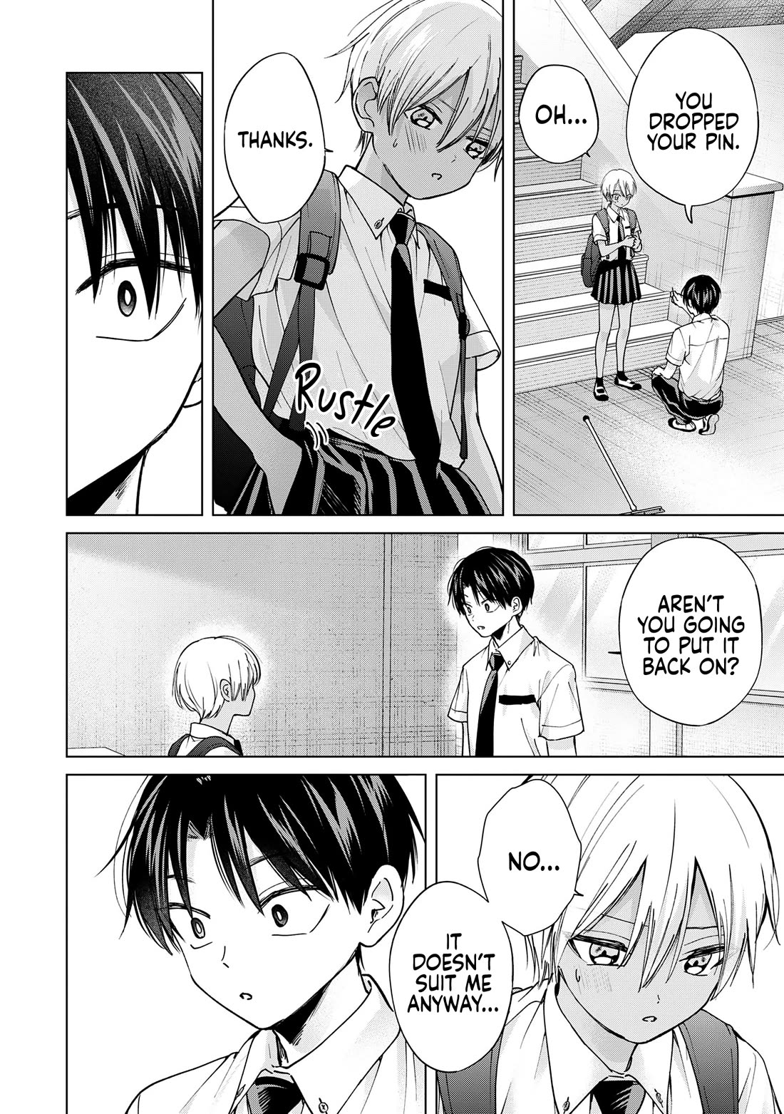 Kusunoki-san Failed to Debut in High School Chapter 20 page 18 - Chapter 20: It's true, if you look closely, she does have a beautiful face.
