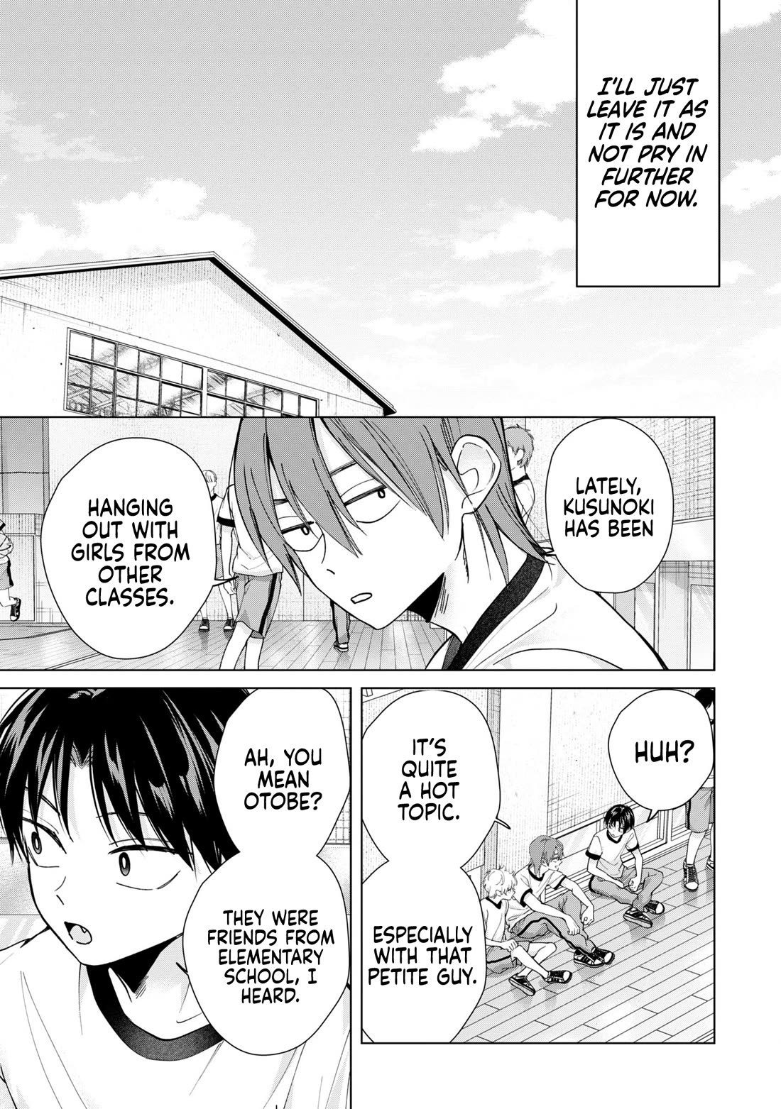 Kusunoki-san Failed to Debut in High School Chapter 20 page 3 - Chapter 20: It's true, if you look closely, she does have a beautiful face.