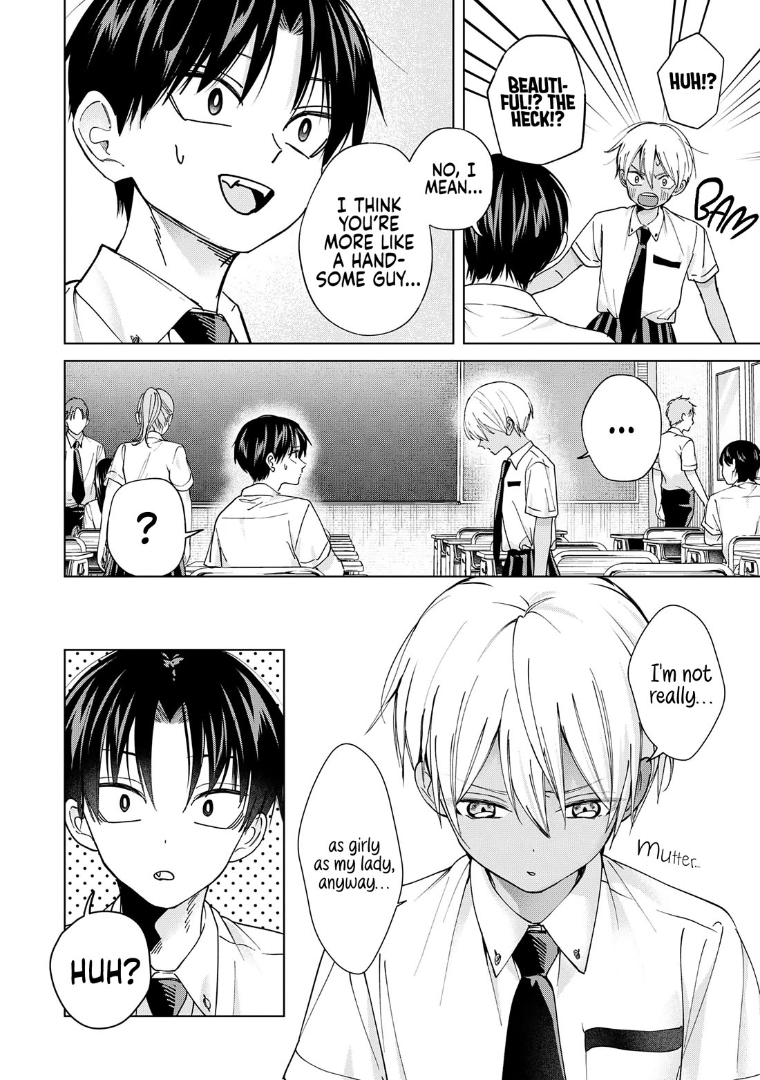 Kusunoki-san Failed to Debut in High School Chapter 20 page 8 - Chapter 20: It's true, if you look closely, she does have a beautiful face.
