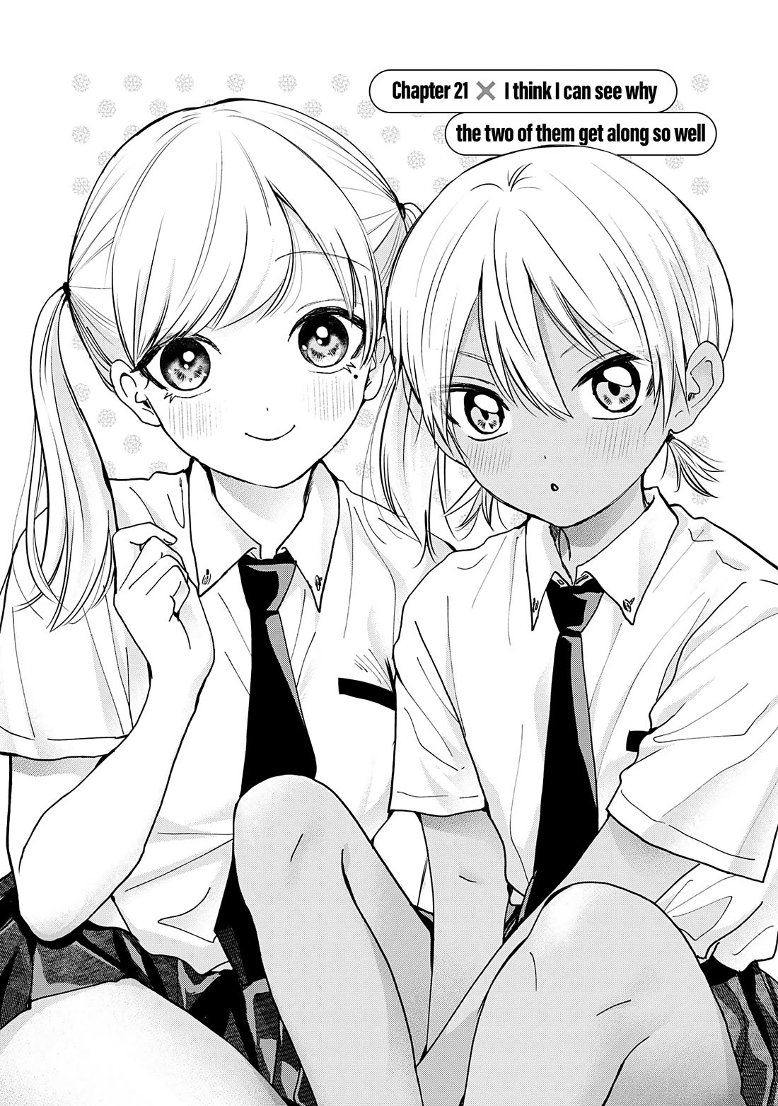 Kusunoki-san Failed to Debut in High School Chapter 21 page 1 - Chapter 21: I think I can see why the two of them get along so well