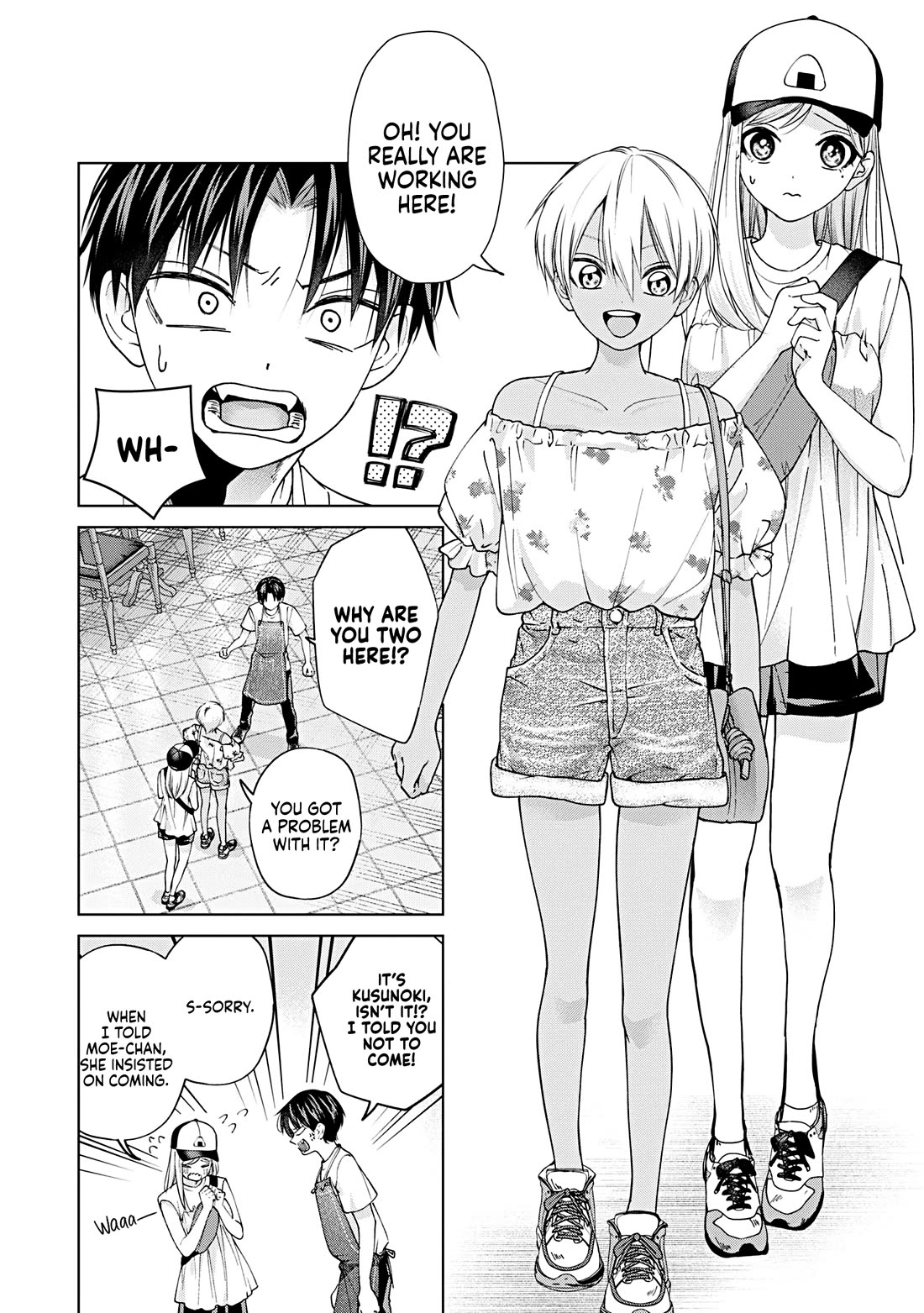 Kusunoki-san Failed to Debut in High School Chapter 21 page 6 - Chapter 21: I think I can see why the two of them get along so well