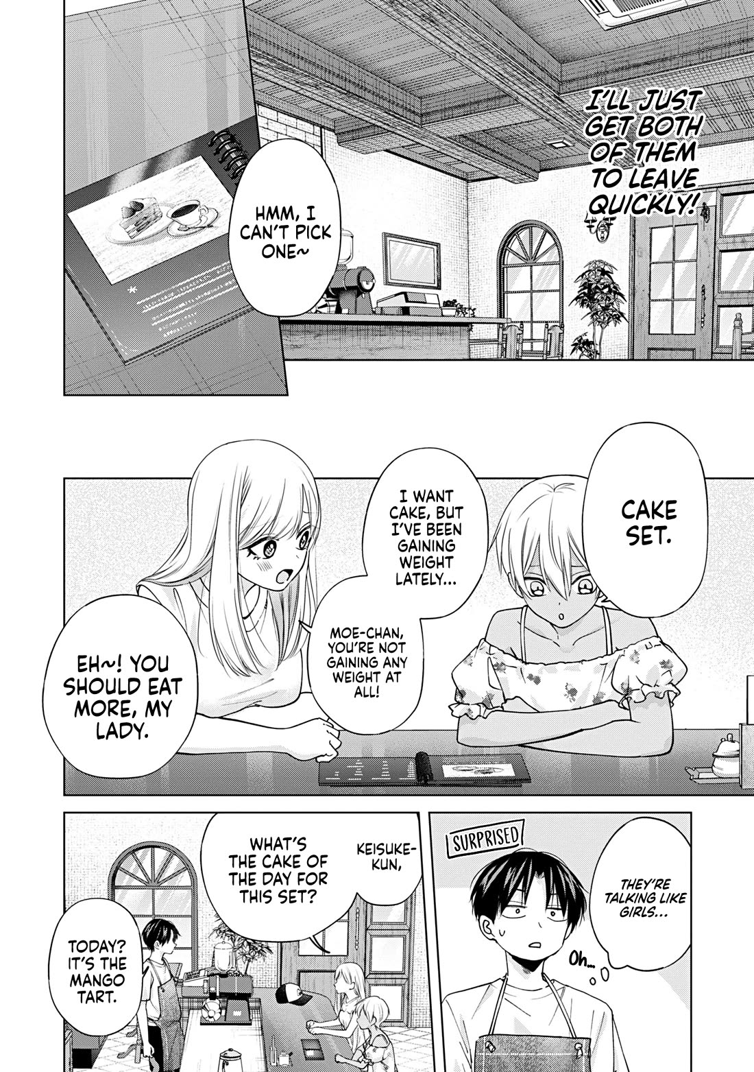 Kusunoki-san Failed to Debut in High School Chapter 21 page 8 - Chapter 21: I think I can see why the two of them get along so well