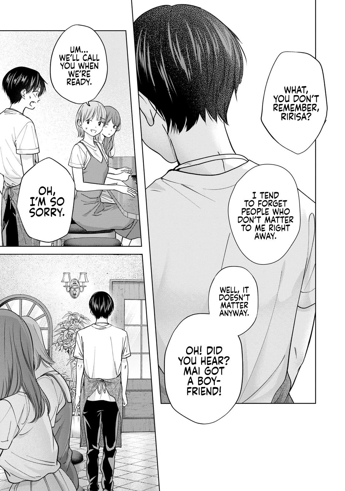 Kusunoki-san Failed to Debut in High School Chapter 22 page 15 - Chapter 22: She doesn't remember who I was, nor does she remember that I even existed