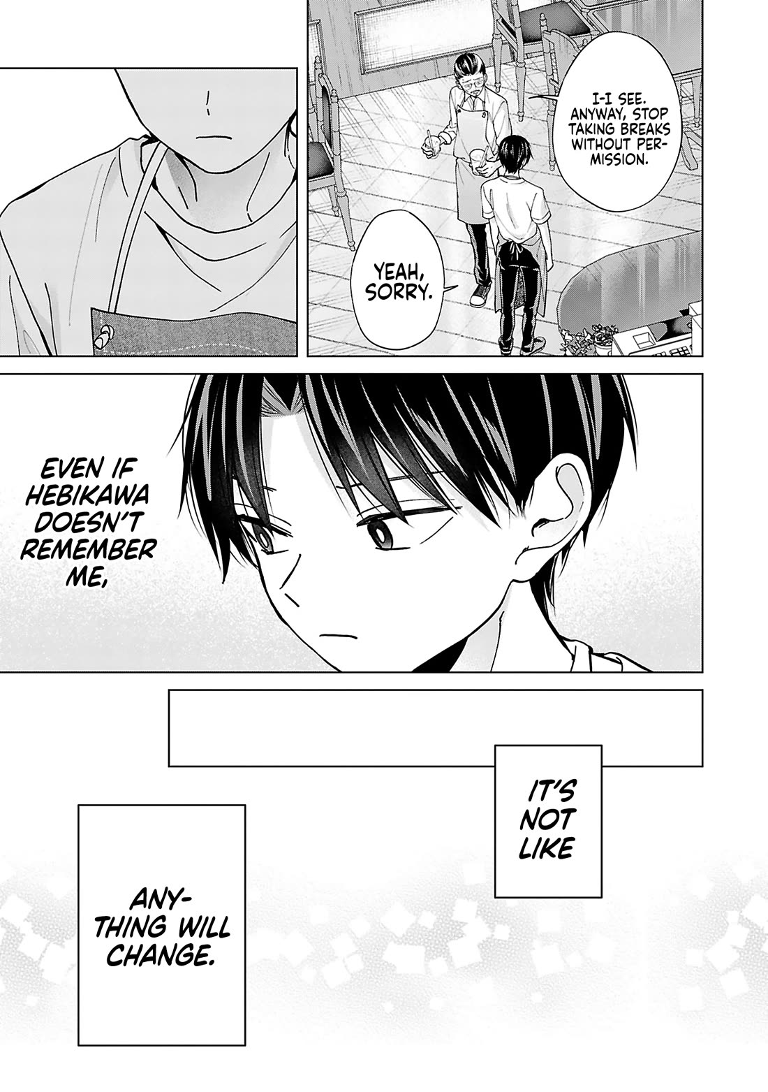 Kusunoki-san Failed to Debut in High School Chapter 23 page 9 - Chapter 23: Congrats on your highschool debut, Shizuki-kun