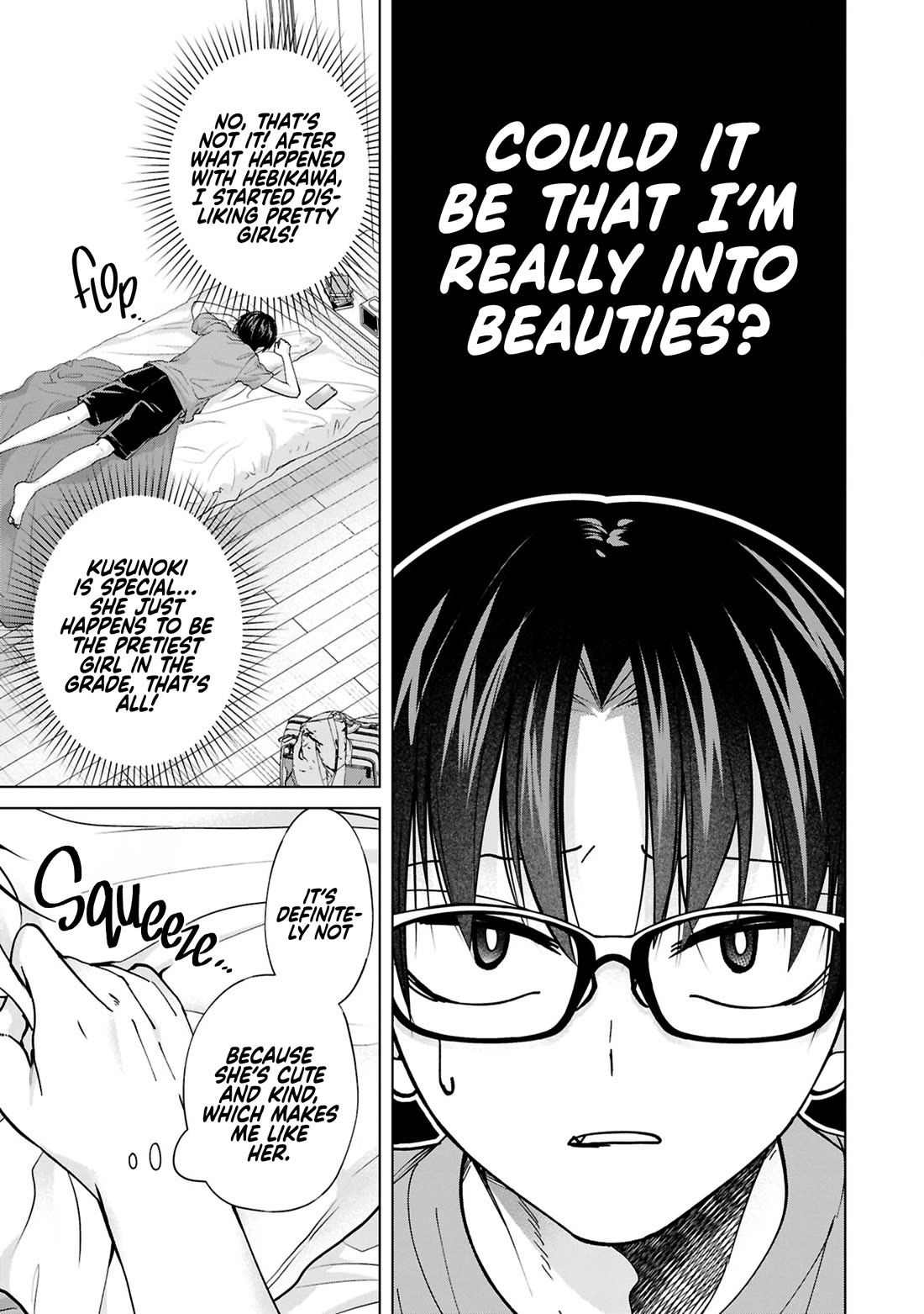Kusunoki-san Failed to Debut in High School Chapter 26 page 3 - Chapter 26: It's definitely not because she's cute and kind, which makes me like her