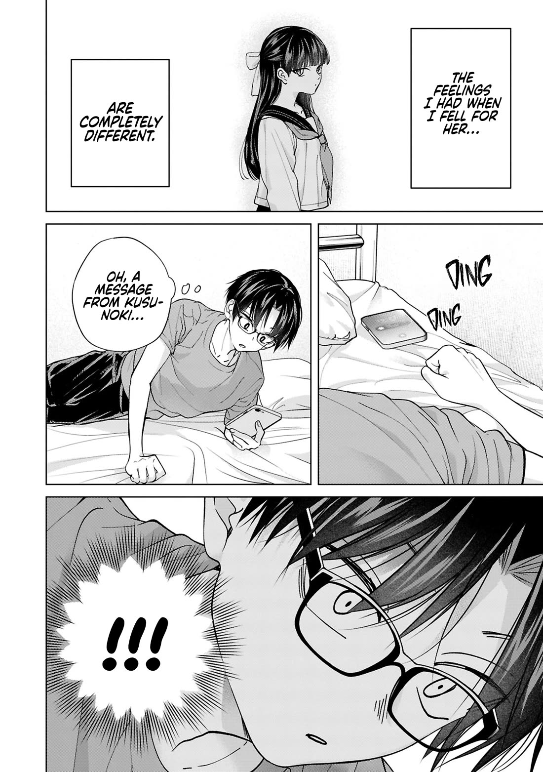 Kusunoki-san Failed to Debut in High School Chapter 26 page 4 - Chapter 26: It's definitely not because she's cute and kind, which makes me like her