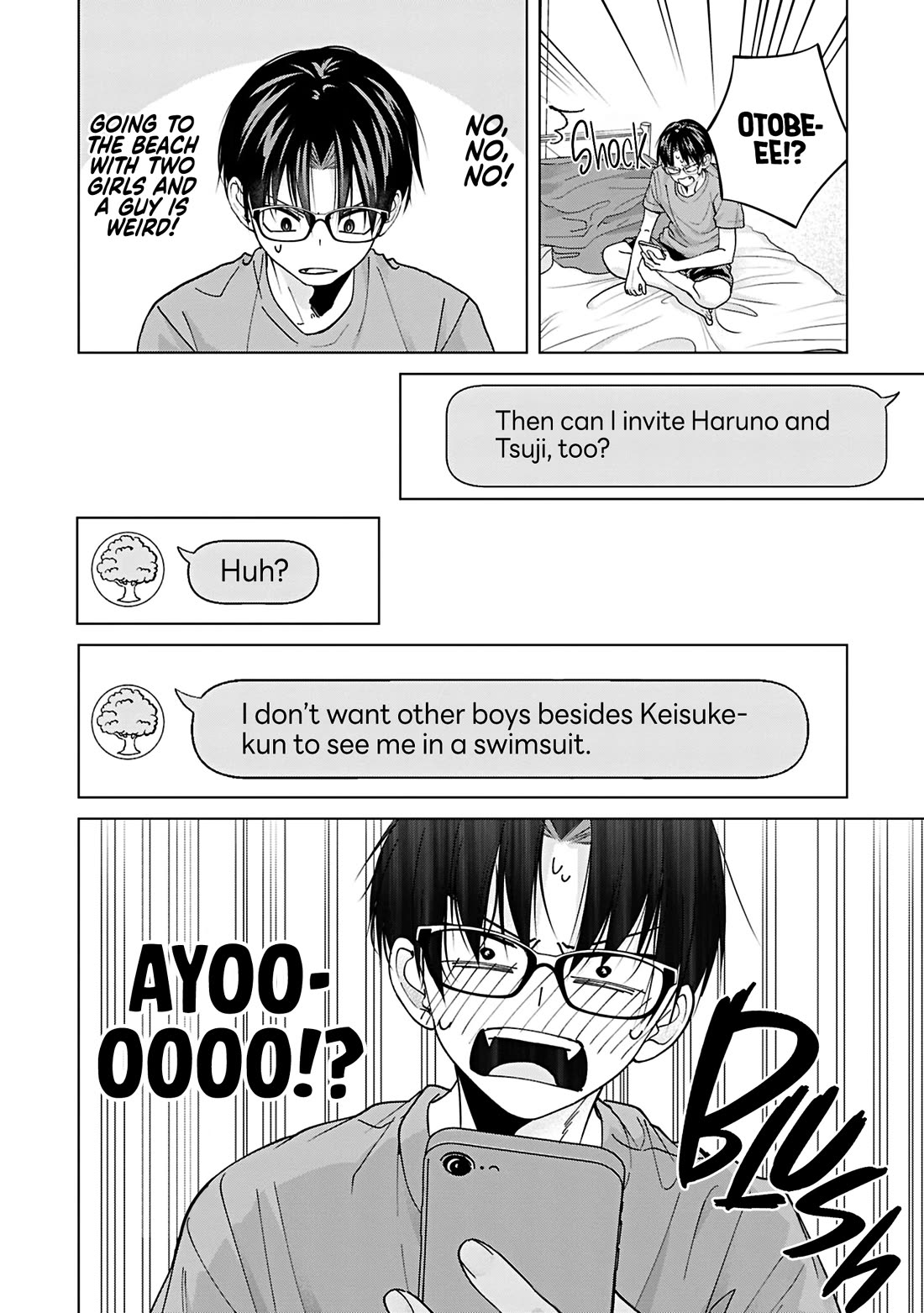 Kusunoki-san Failed to Debut in High School Chapter 26 page 6 - Chapter 26: It's definitely not because she's cute and kind, which makes me like her