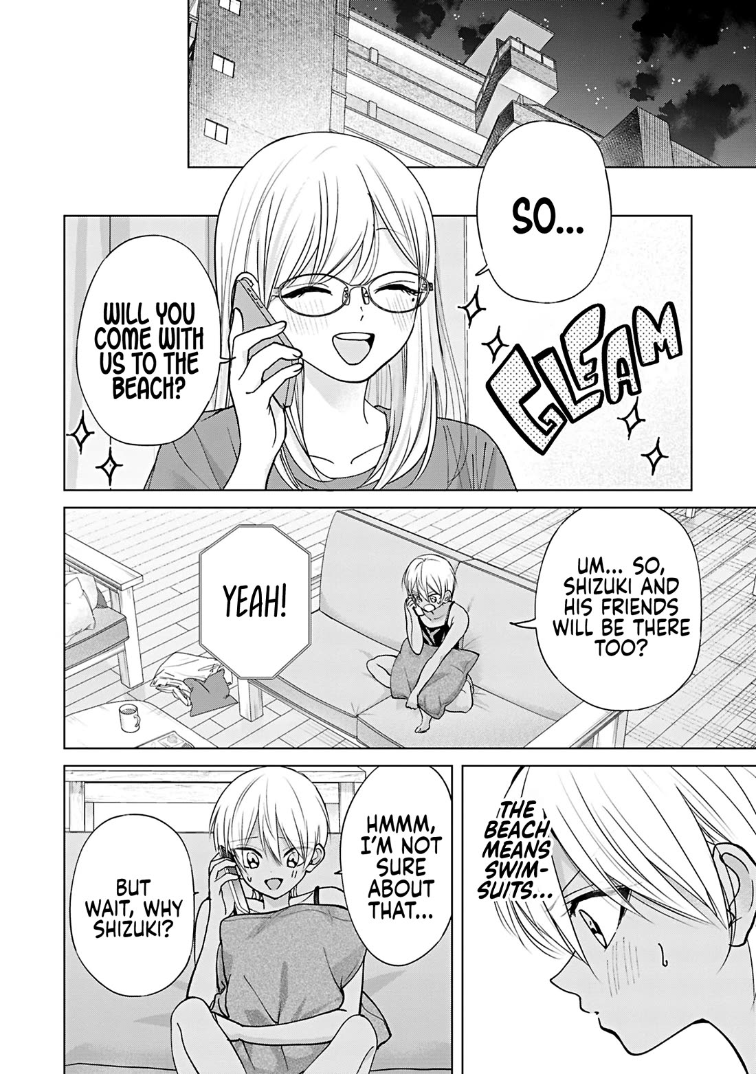 Kusunoki-san Failed to Debut in High School Chapter 26 page 8 - Chapter 26: It's definitely not because she's cute and kind, which makes me like her