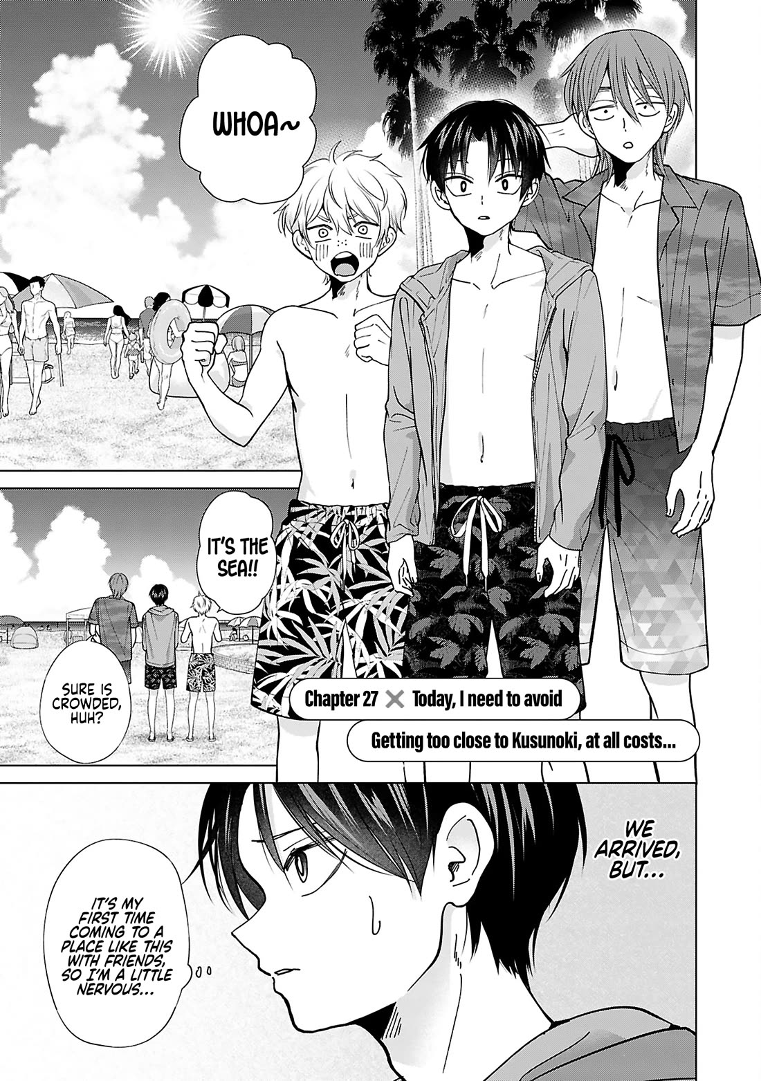 Kusunoki-san Failed to Debut in High School Chapter 27 page 1 - Chapter 27: Today, I need to avoid getting too close to Kusunoki, at all cost...
