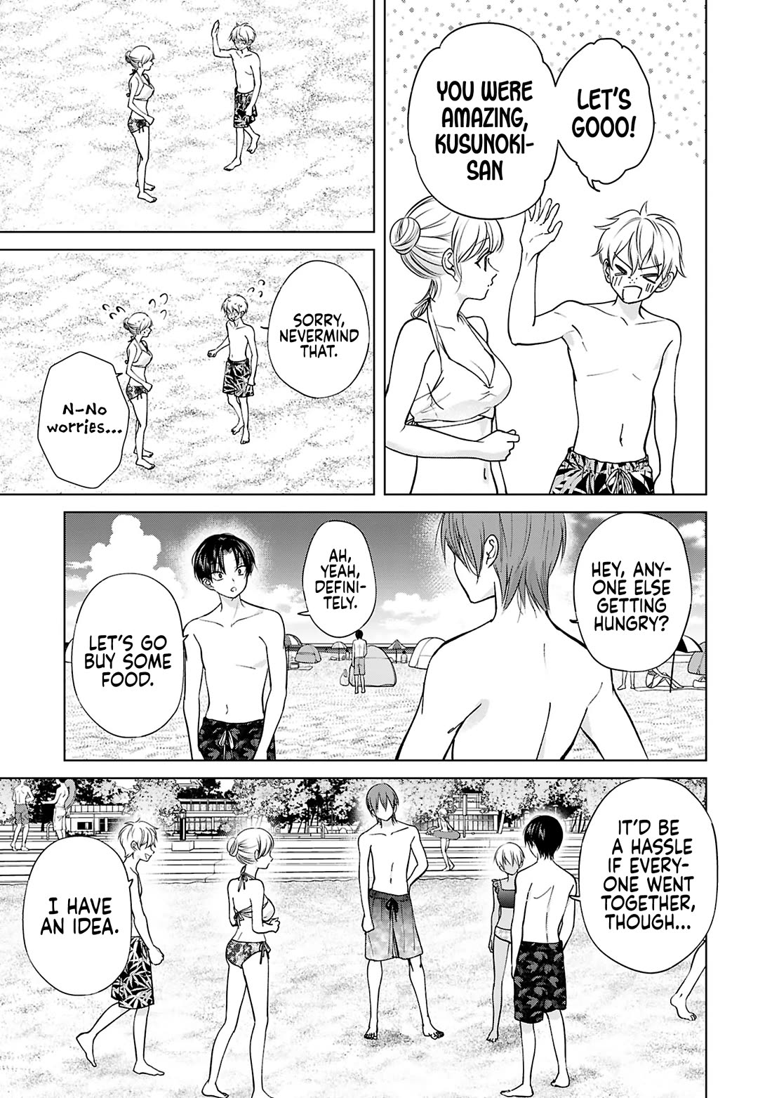 Kusunoki-san Failed to Debut in High School Chapter 27 page 13 - Chapter 27: Today, I need to avoid getting too close to Kusunoki, at all cost...