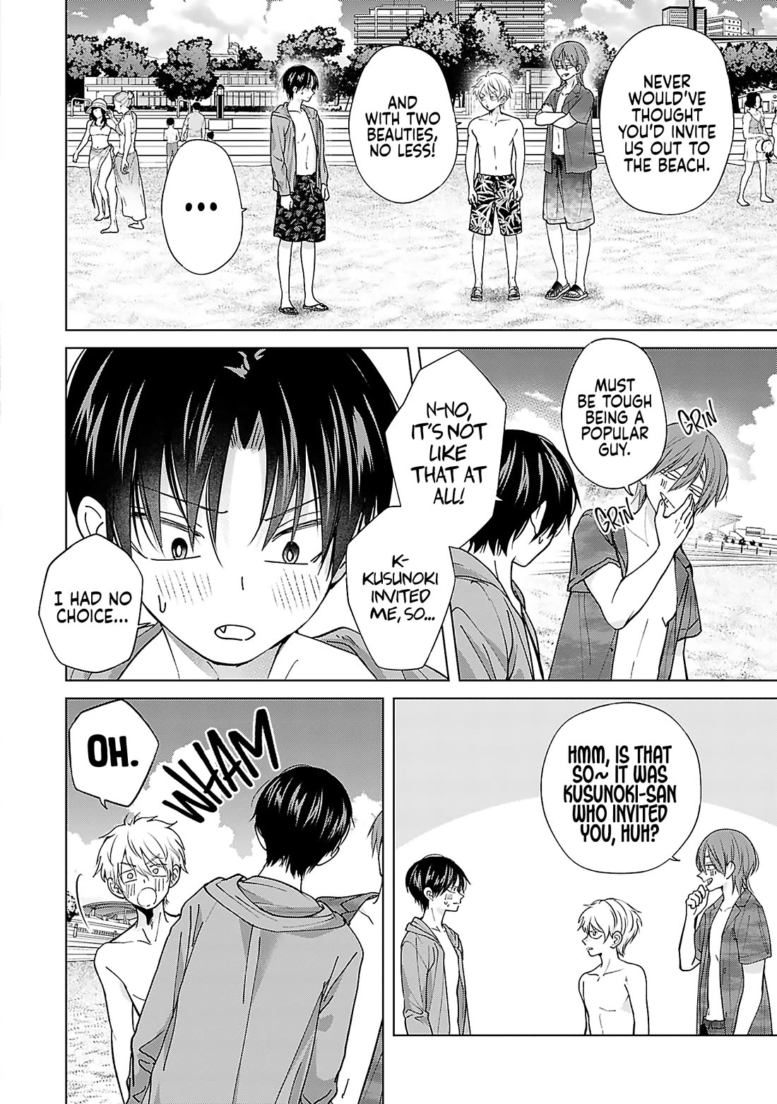 Kusunoki-san Failed to Debut in High School Chapter 27 page 2 - Chapter 27: Today, I need to avoid getting too close to Kusunoki, at all cost...