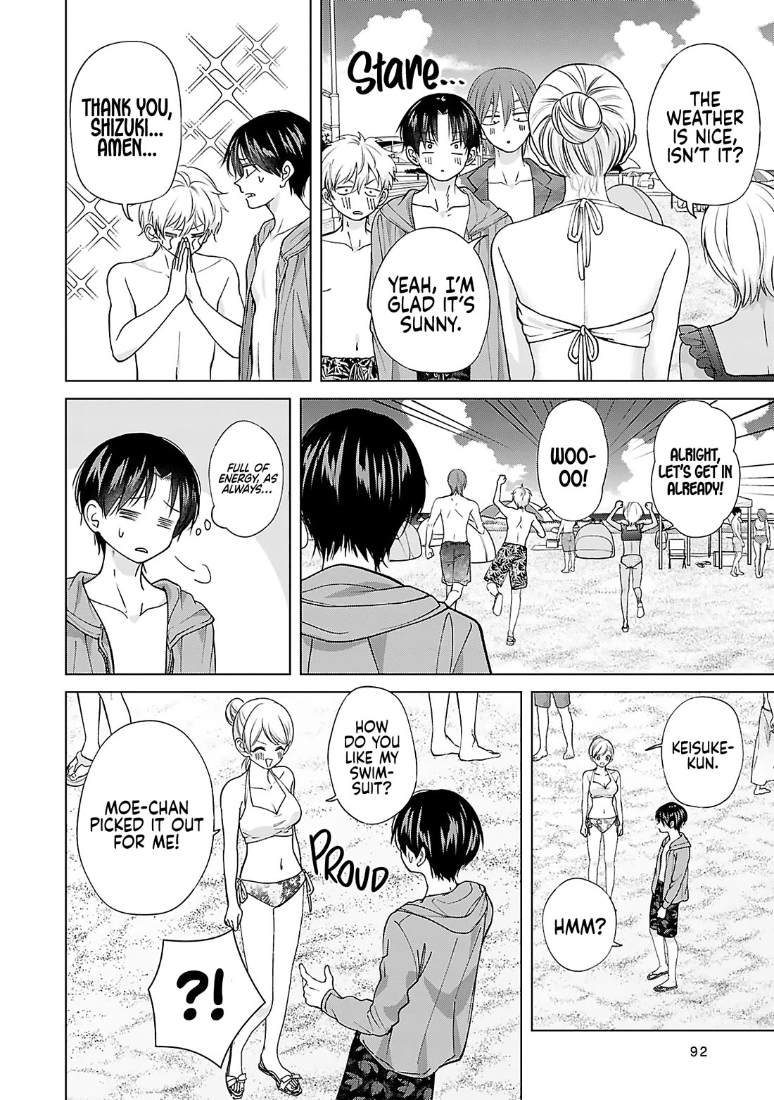 Kusunoki-san Failed to Debut in High School Chapter 27 page 4 - Chapter 27: Today, I need to avoid getting too close to Kusunoki, at all cost...
