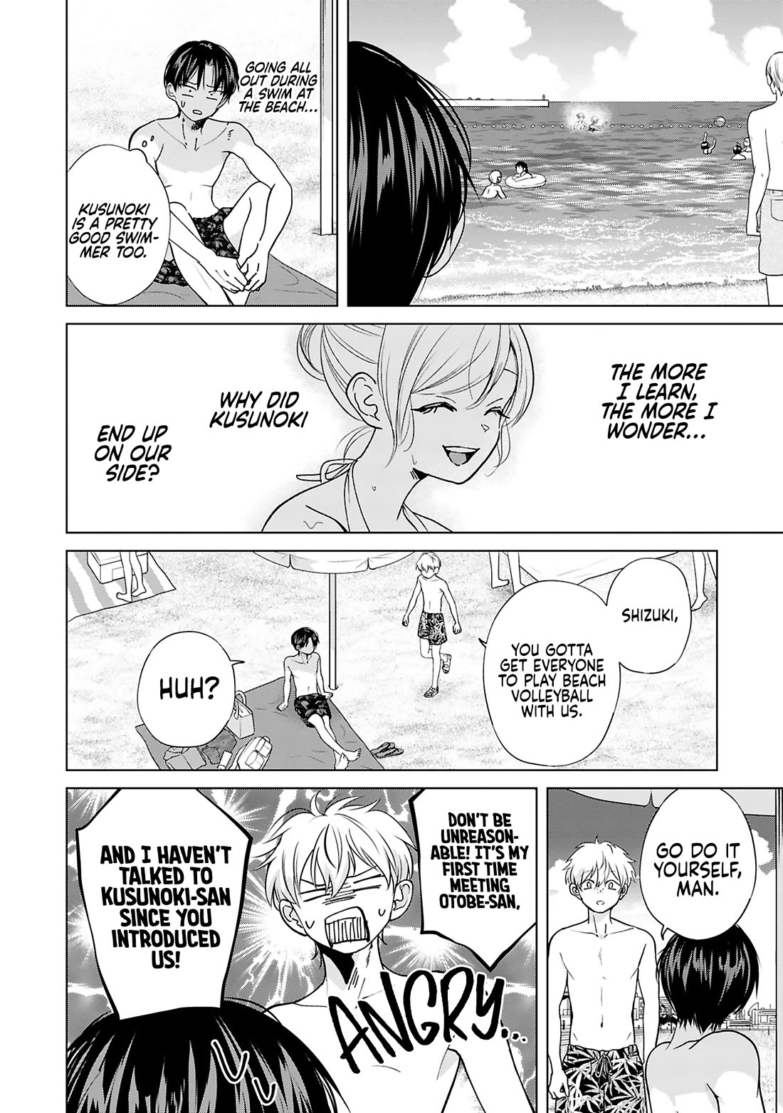 Kusunoki-san Failed to Debut in High School Chapter 27 page 8 - Chapter 27: Today, I need to avoid getting too close to Kusunoki, at all cost...