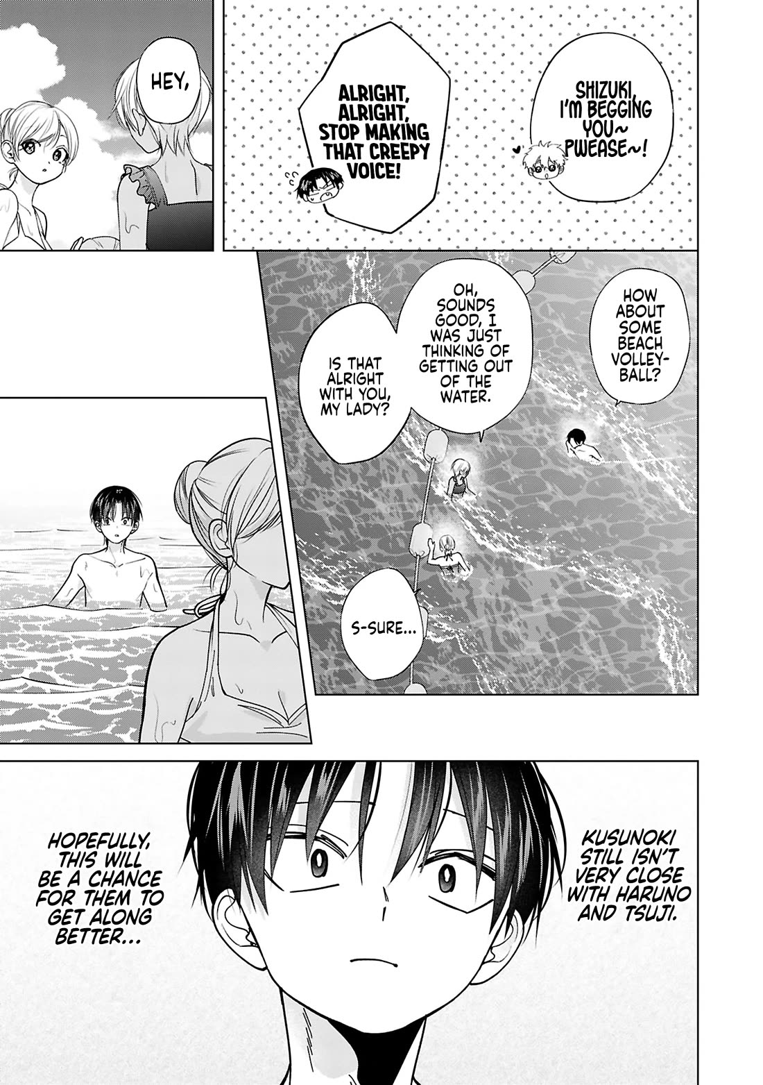 Kusunoki-san Failed to Debut in High School Chapter 27 page 9 - Chapter 27: Today, I need to avoid getting too close to Kusunoki, at all cost...