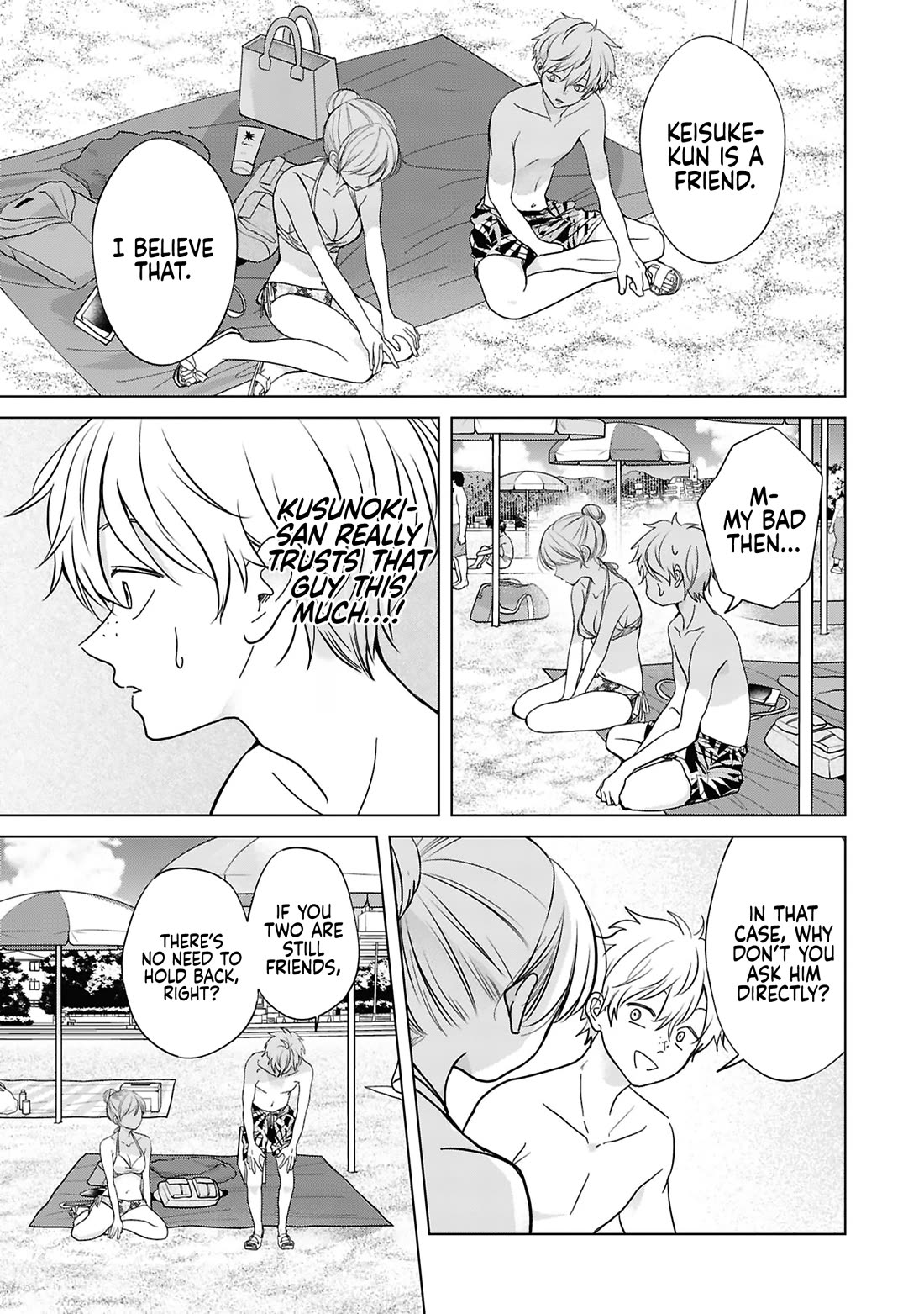 Kusunoki-san Failed to Debut in High School Chapter 28 page 7 - Chapter 28: I felt awkward and ended up avoiding you