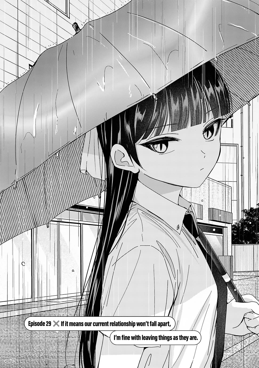 Kusunoki-san Failed to Debut in High School Chapter 29 page 1 - Chapter 29: If it means out current relationship won't fall apart, I'm fine with leaving things as they are