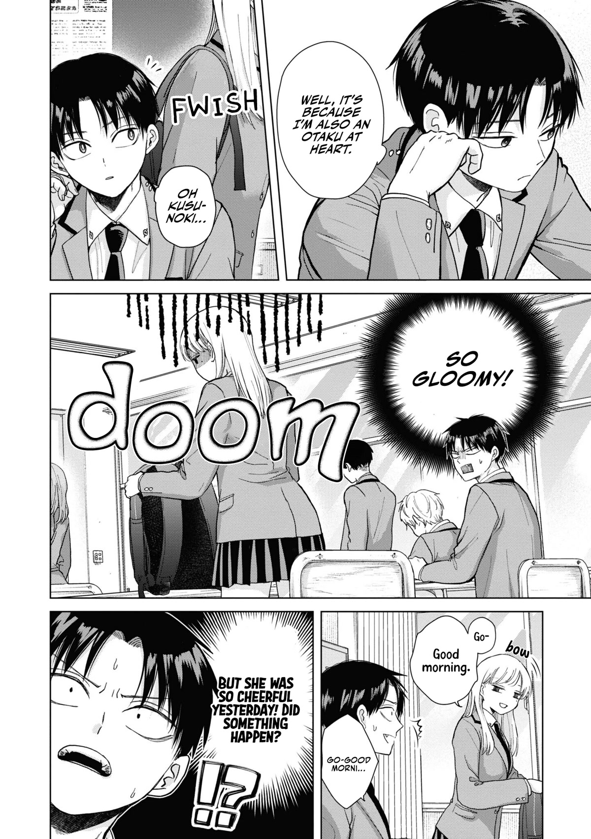 Kusunoki-san Failed to Debut in High School Chapter 3 page 12 - Chapter 3: I try to avoid Kusunoki in the school
