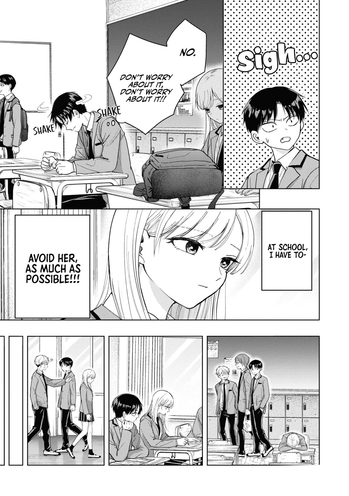 Kusunoki-san Failed to Debut in High School Chapter 3 page 13 - Chapter 3: I try to avoid Kusunoki in the school