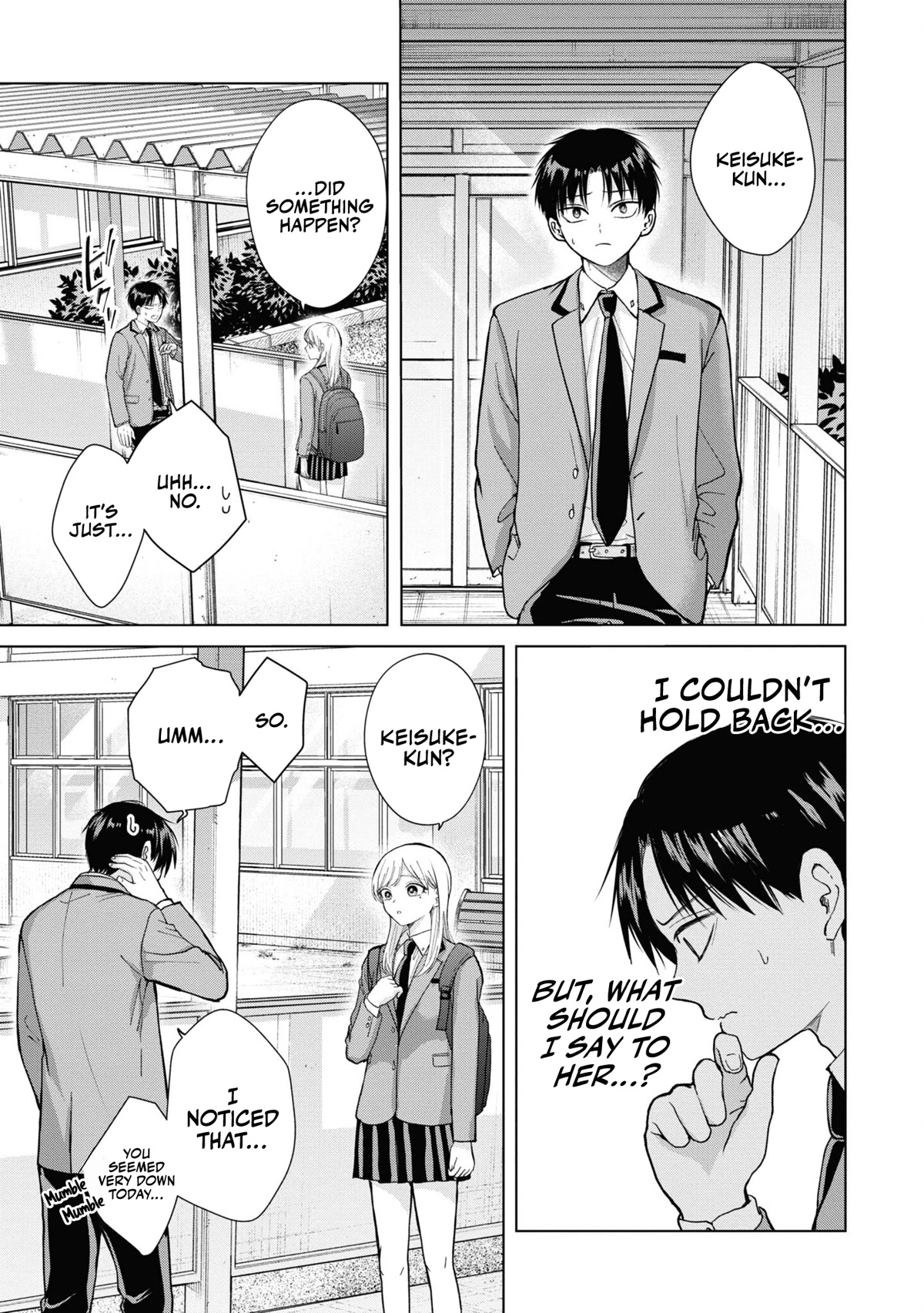 Kusunoki-san Failed to Debut in High School Chapter 3 page 15 - Chapter 3: I try to avoid Kusunoki in the school