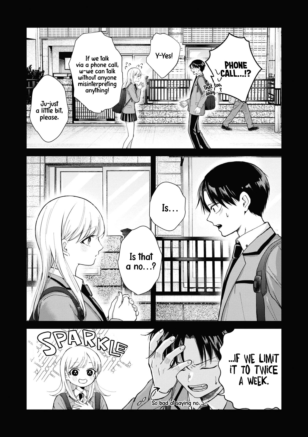 Kusunoki-san Failed to Debut in High School Chapter 3 page 2 - Chapter 3: I try to avoid Kusunoki in the school