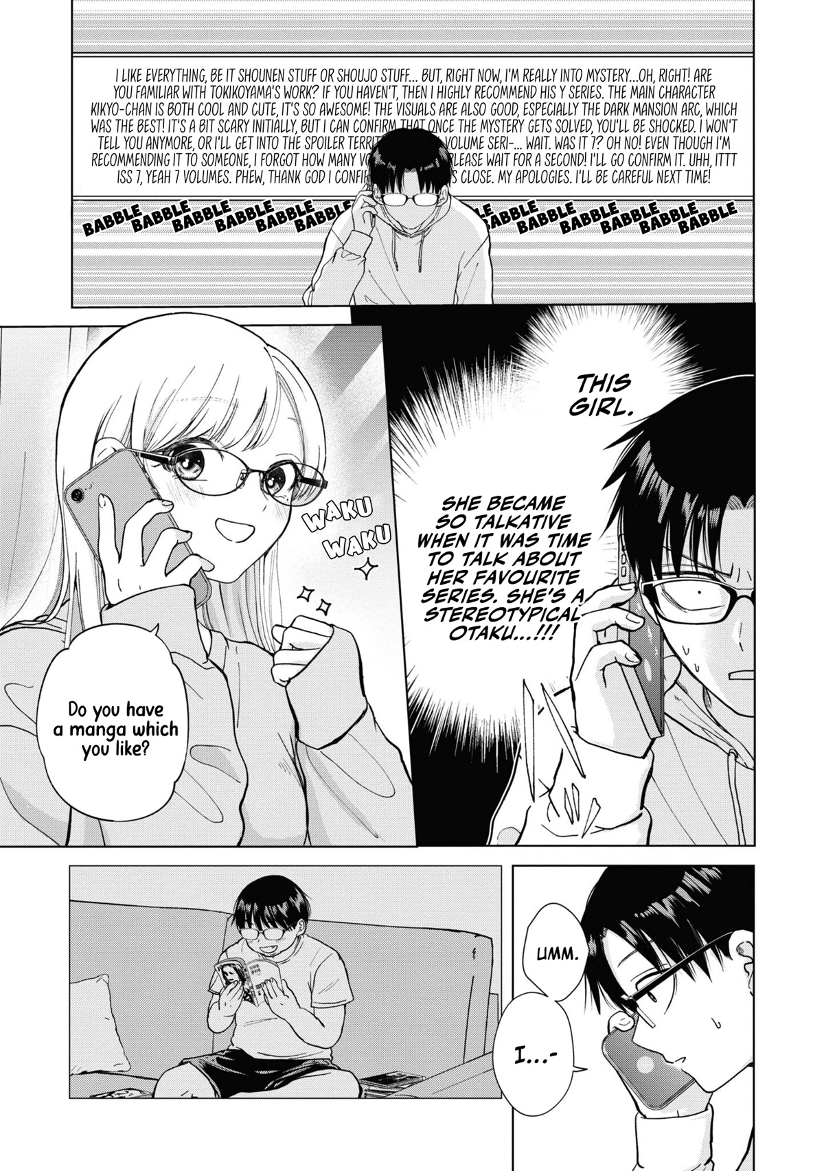 Kusunoki-san Failed to Debut in High School Chapter 3 page 9 - Chapter 3: I try to avoid Kusunoki in the school