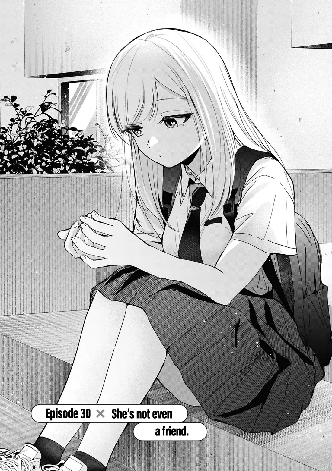 Kusunoki-san Failed to Debut in High School Chapter 30 page 1 - Chapter 30: She's not even a friend