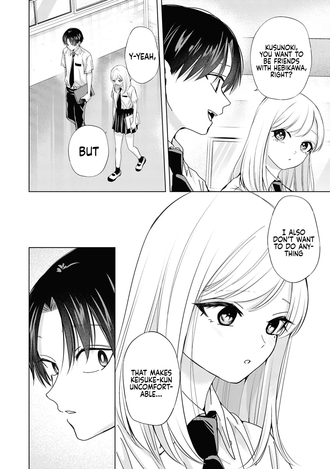 Kusunoki-san Failed to Debut in High School Chapter 30 page 10 - Chapter 30: She's not even a friend