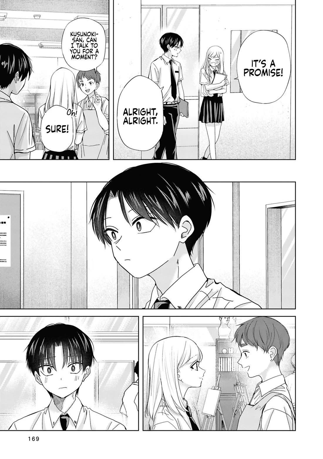 Kusunoki-san Failed to Debut in High School Chapter 30 page 13 - Chapter 30: She's not even a friend