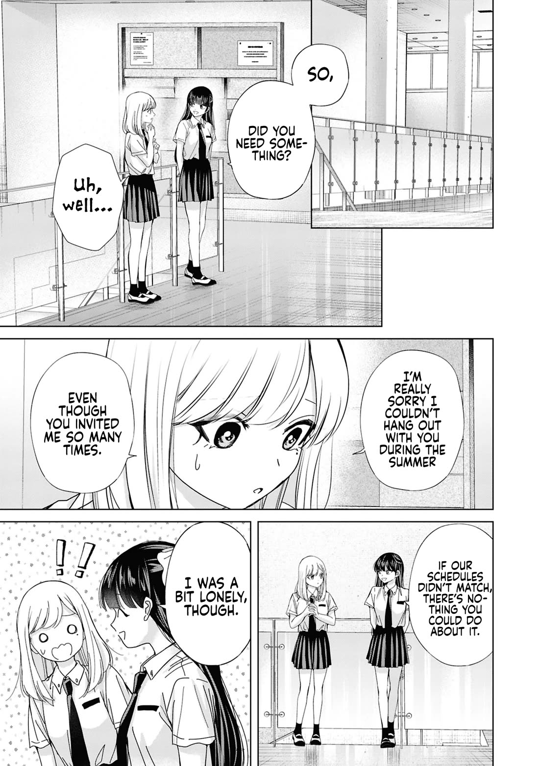 Kusunoki-san Failed to Debut in High School Chapter 30 page 17 - Chapter 30: She's not even a friend