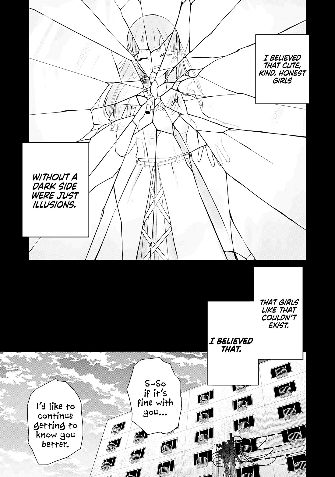 Kusunoki-san Failed to Debut in High School Chapter 31.2 page 3 - Chapter 31.2: I realised I was slowly drifting away from my ideal self (part two)