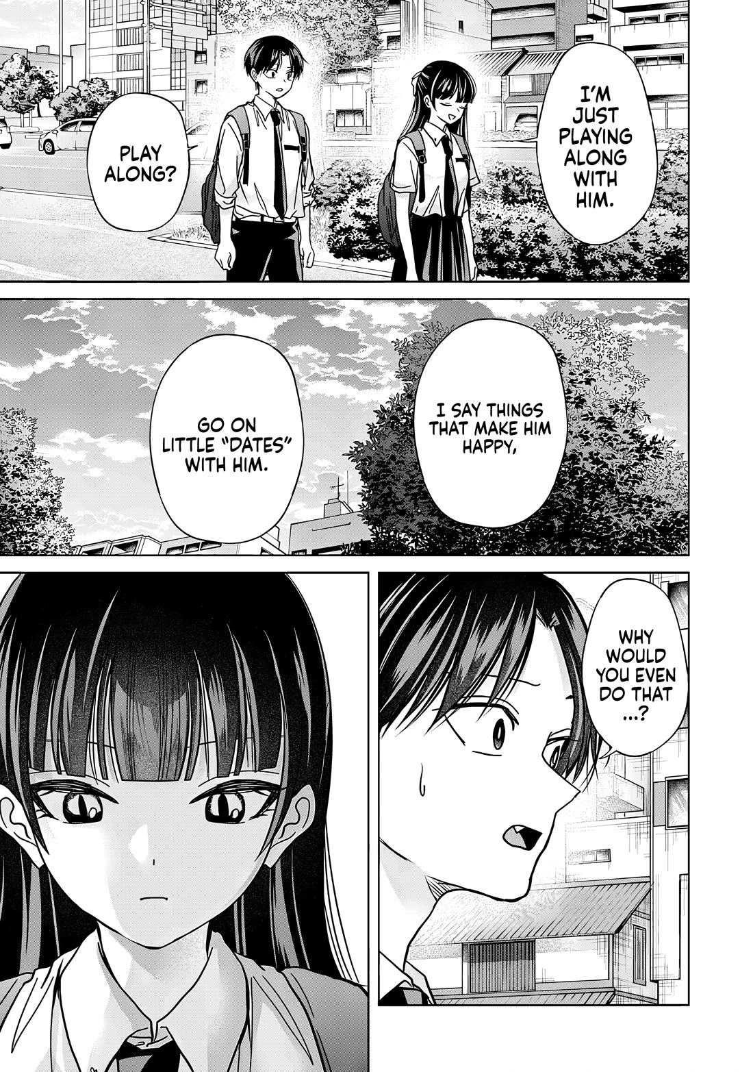 Kusunoki-san Failed to Debut in High School Chapter 33 page 11 - Chapter 33: It's my first time seeing such a sad-looking smile